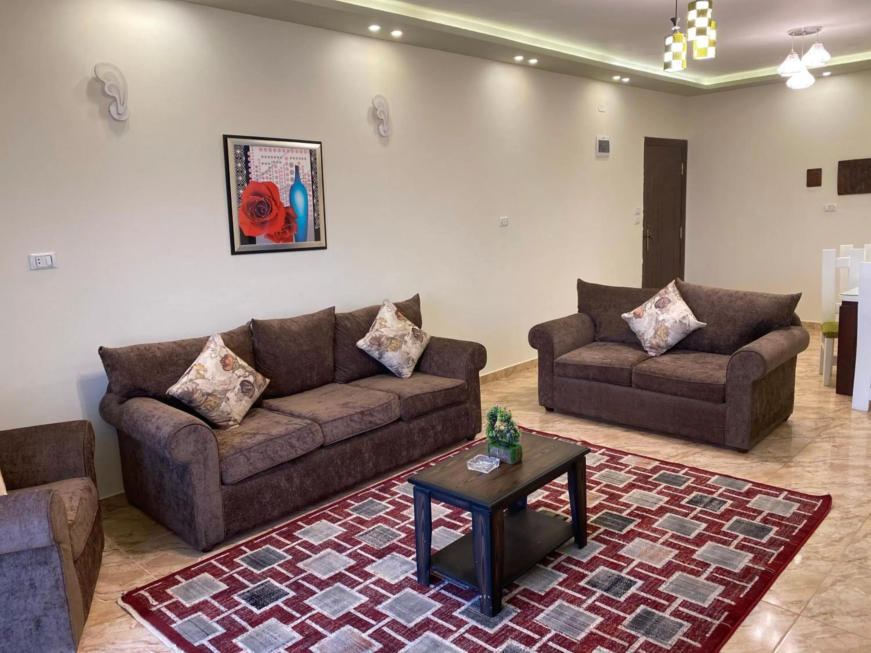 Seating Area in Charbel apartments