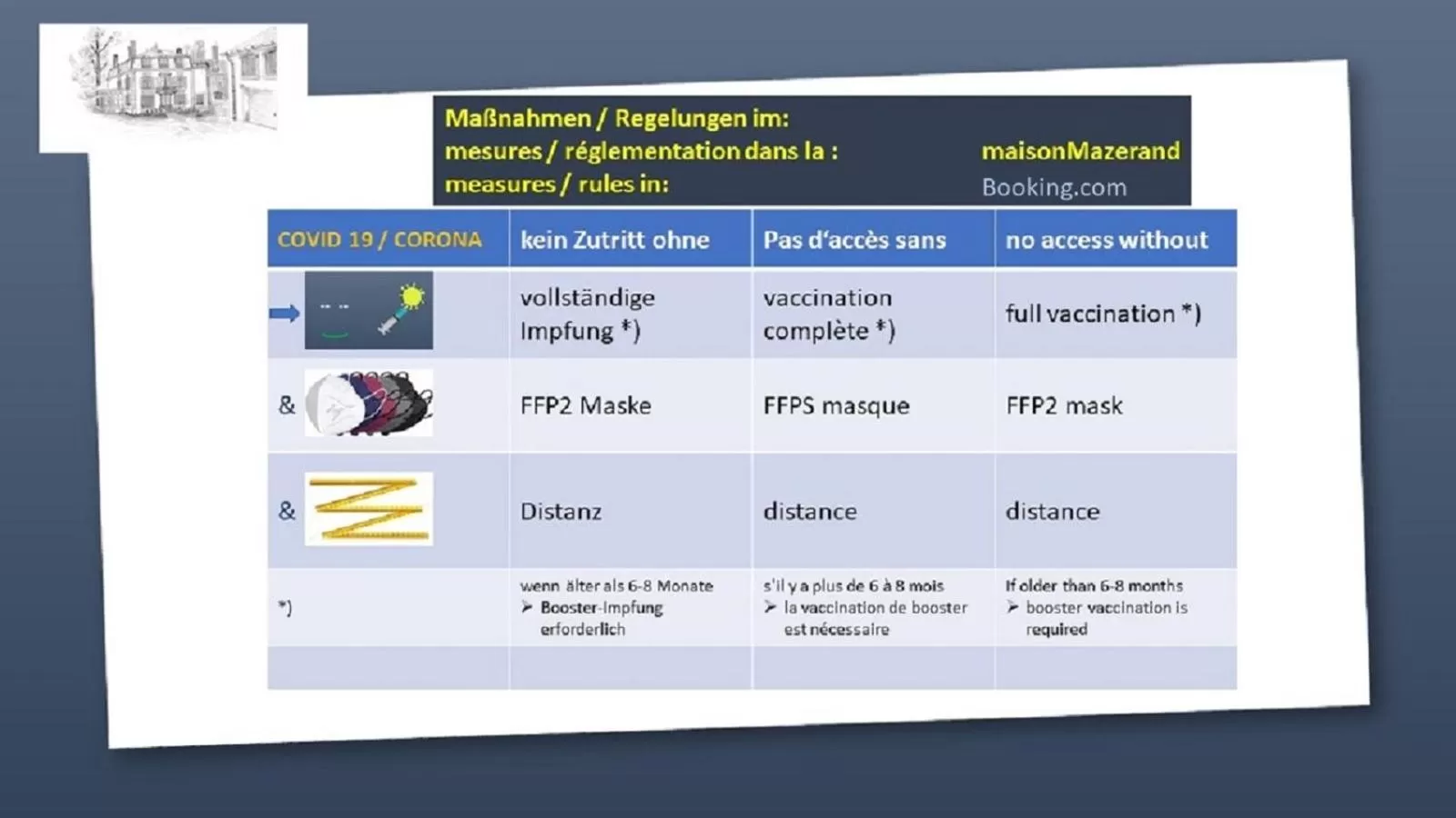Staff in MaisonMazerand