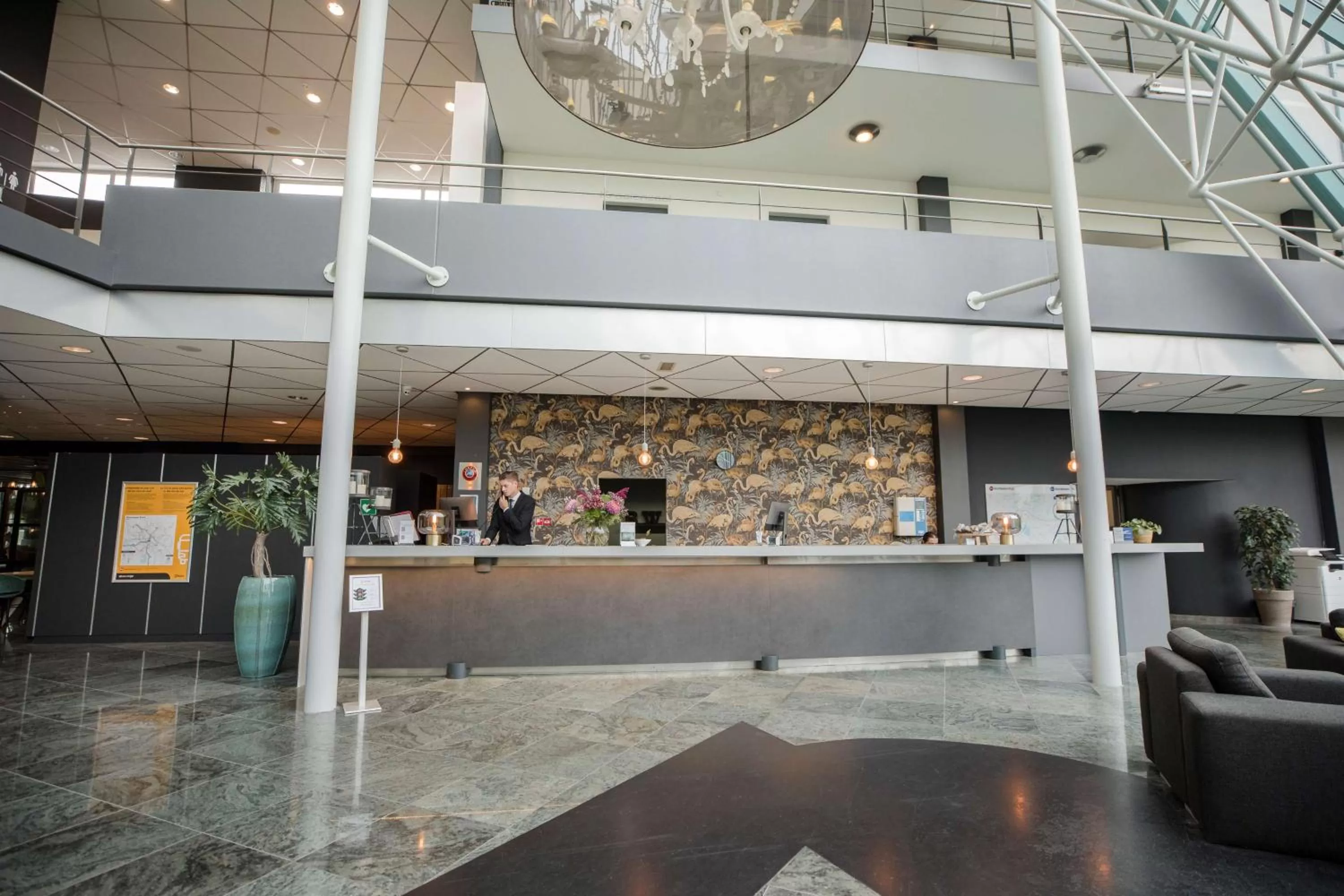 Lobby or reception in Flonk Hotel Groningen Zuid, BW Signature Collection
