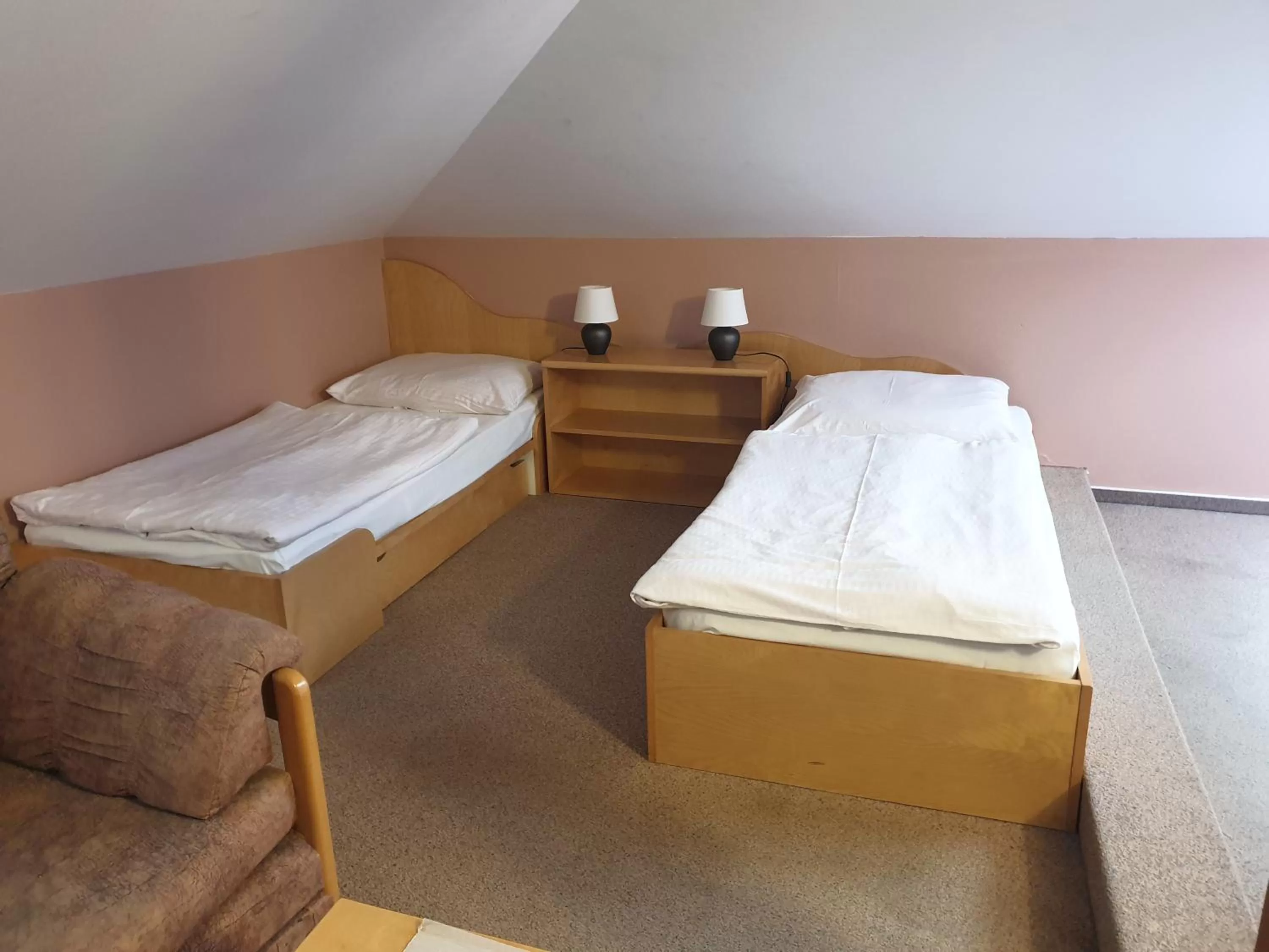 Bed in Hotel Zámeček na Čeladné