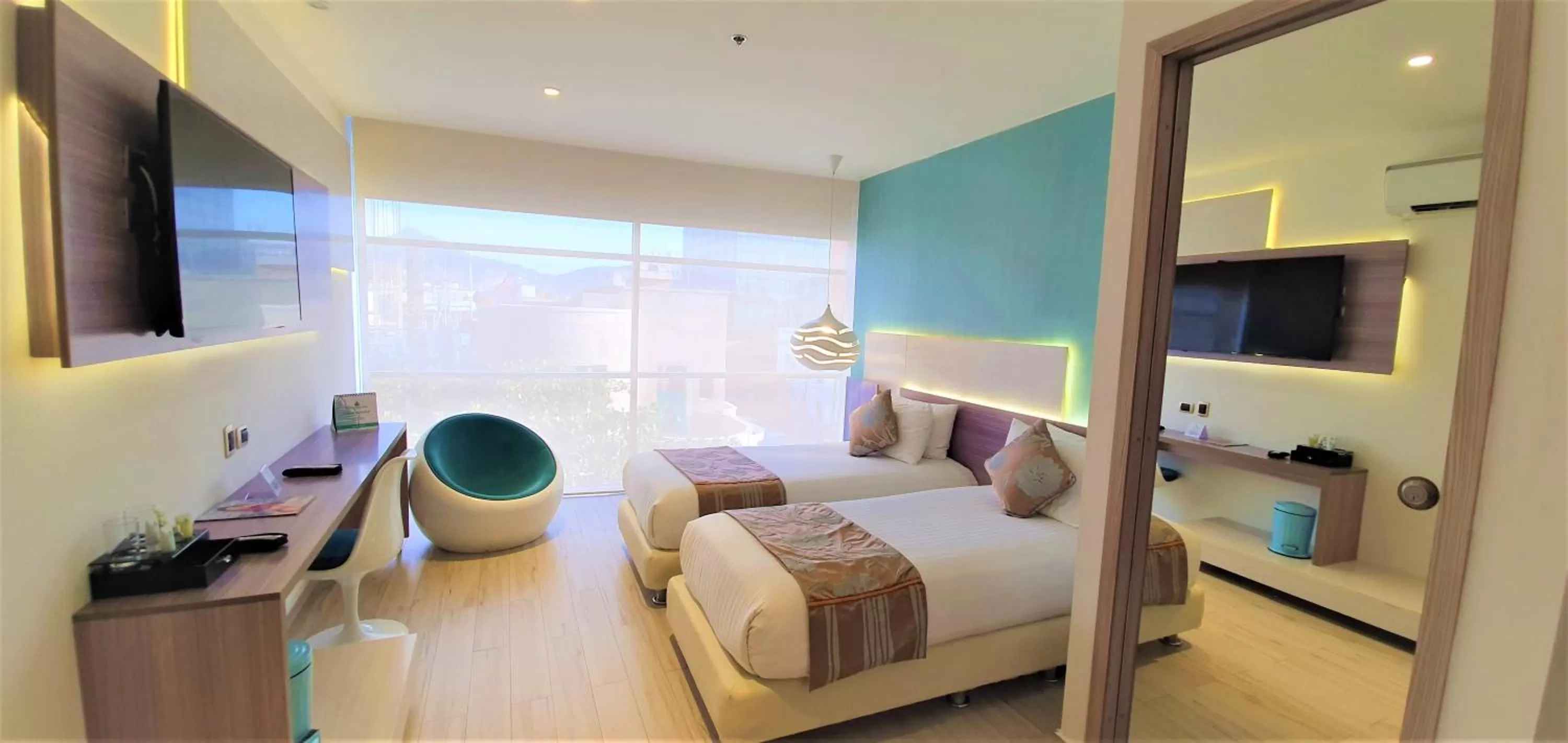 Photo of the whole room, Bed in Hotel Catedral Plaza