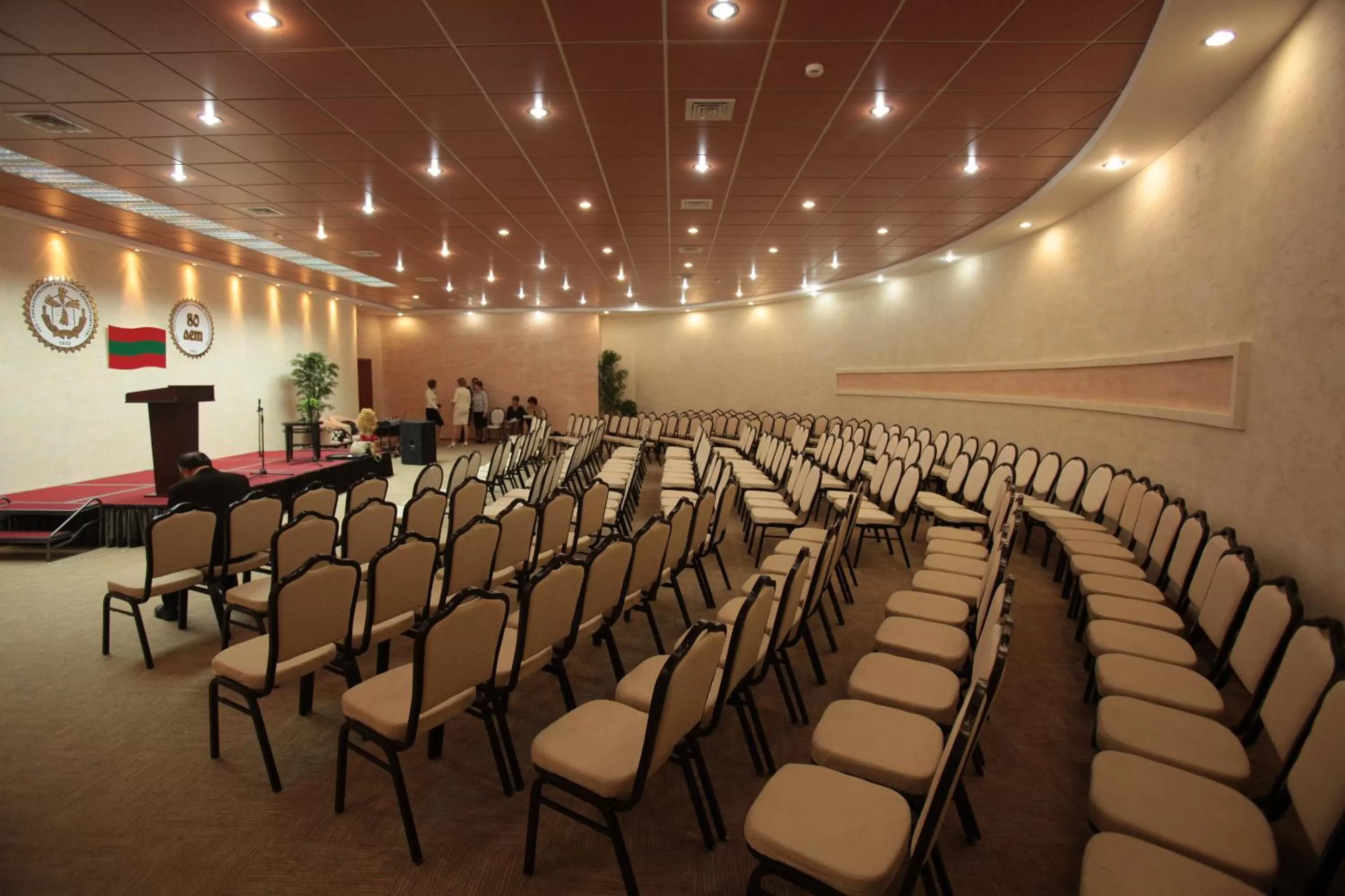 On site in Hotel Russia