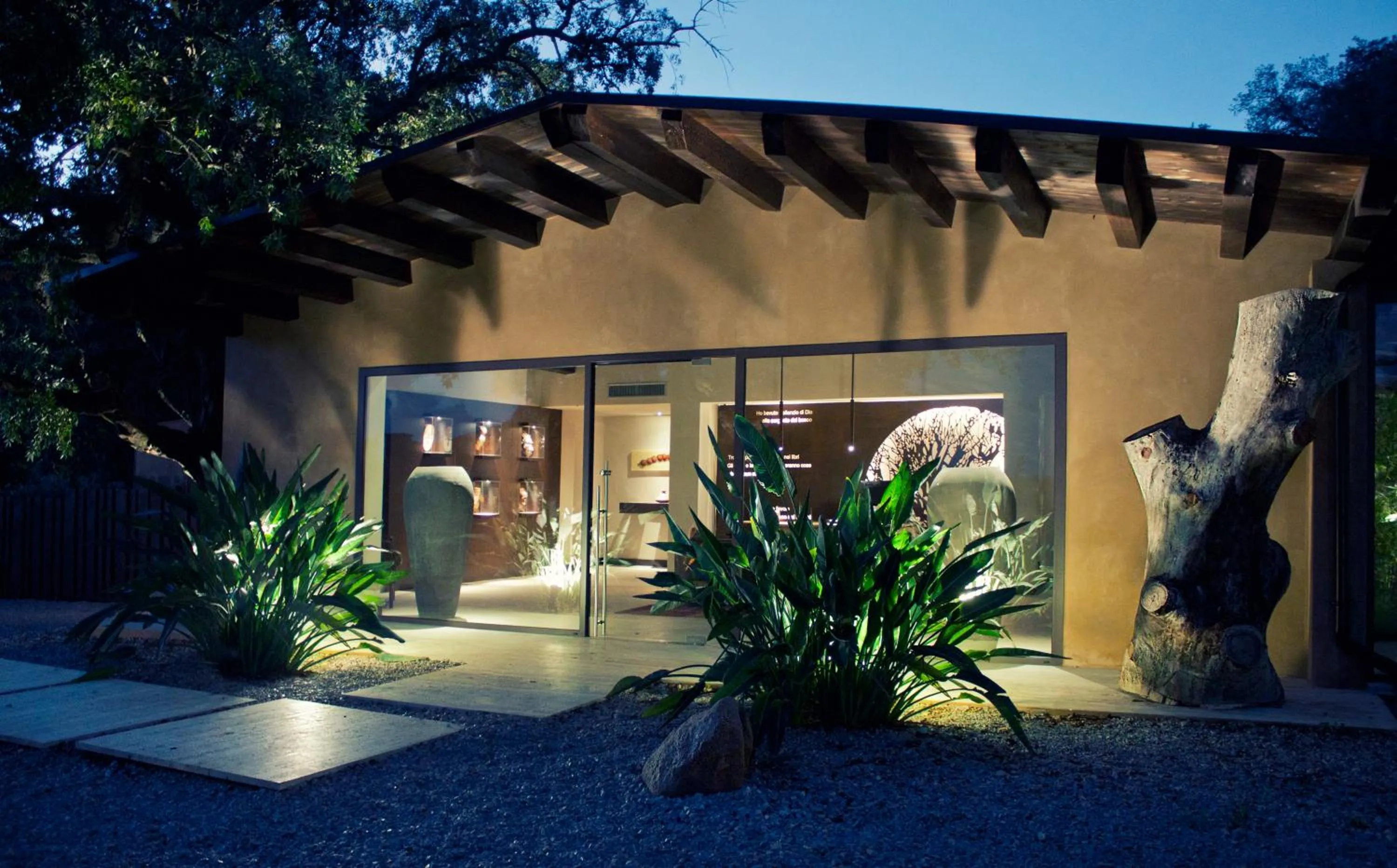 Facade/entrance in Vallegrande Nature Resort by Geocharme