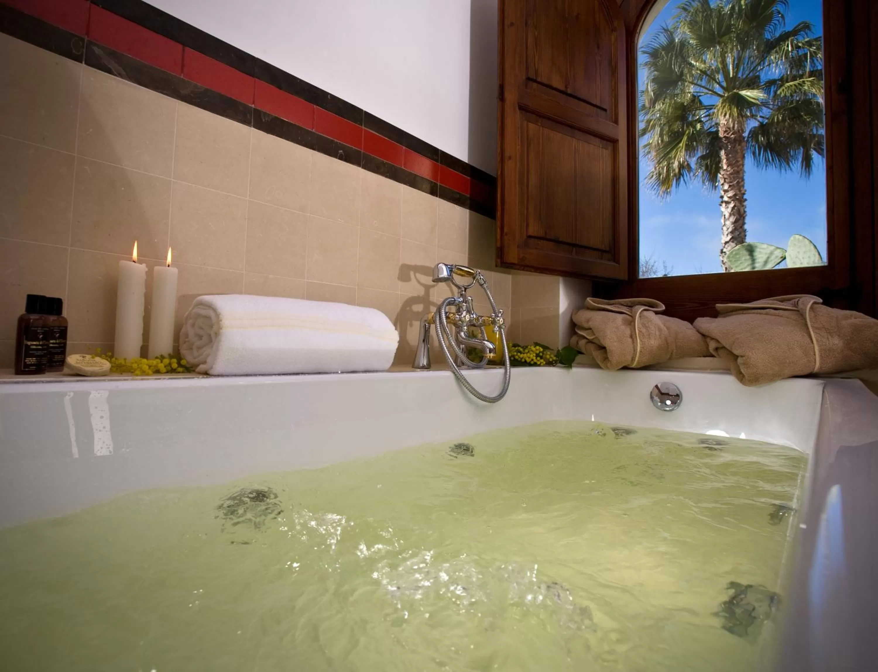 Bathroom in Eremo Della Giubiliana