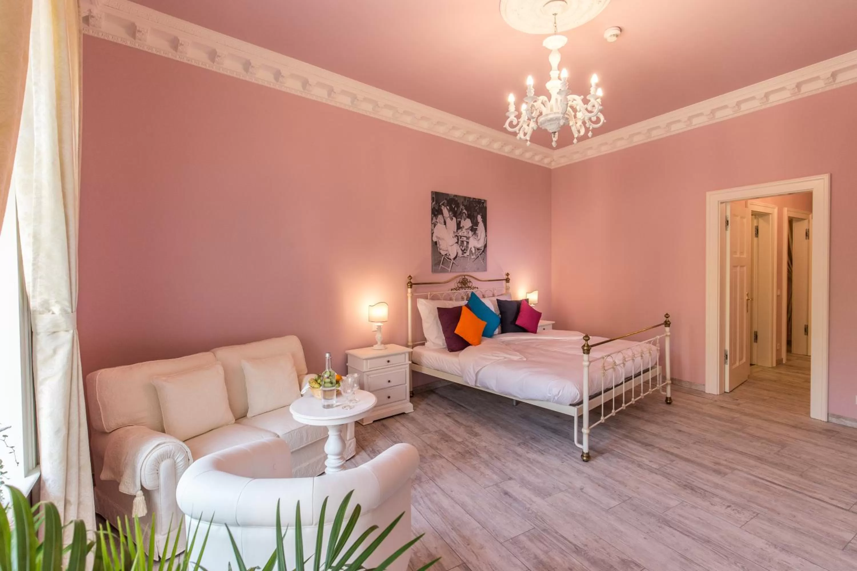 Photo of the whole room, Bed in Grande Albergo Giancarlo