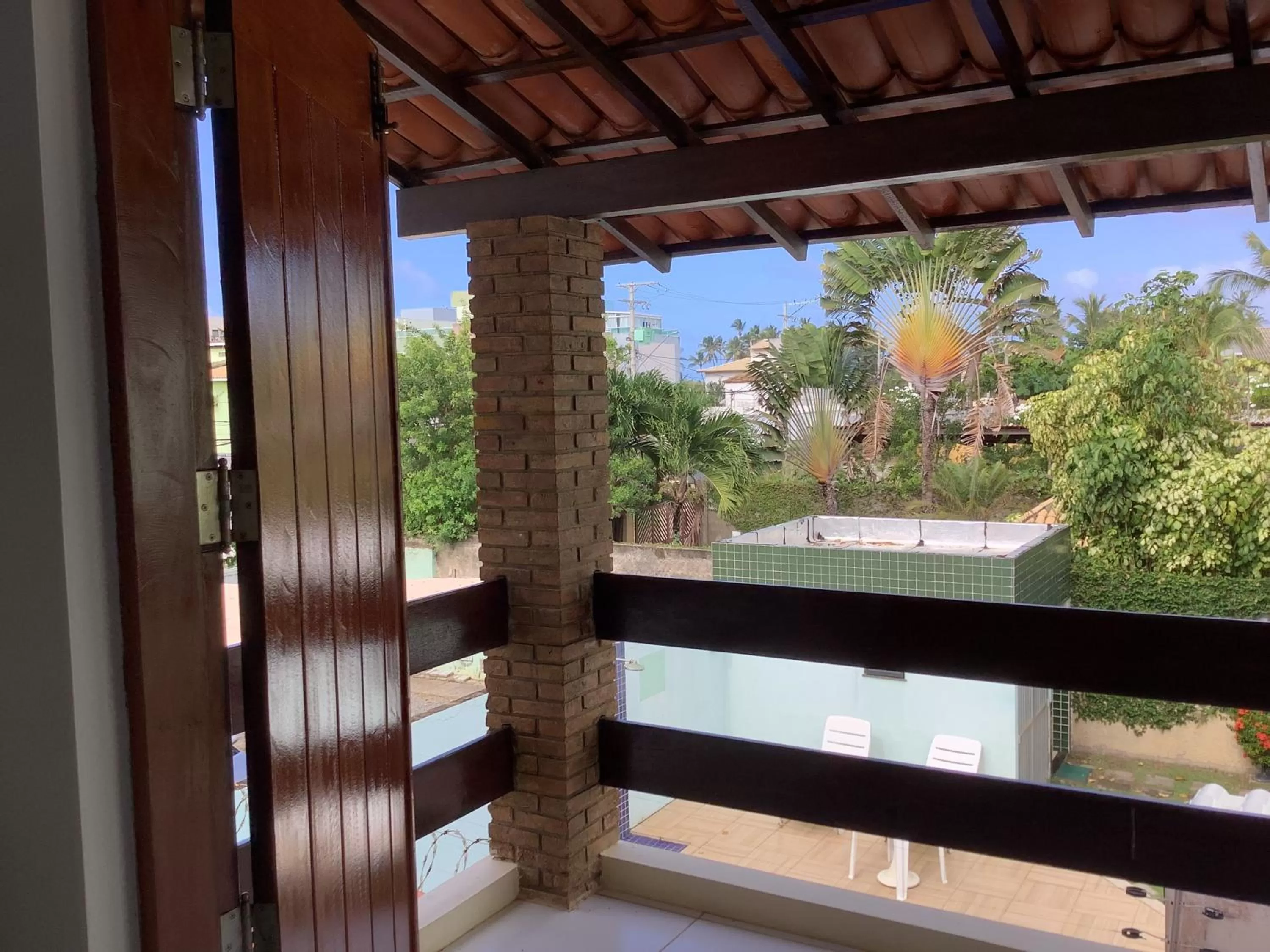 Balcony/Terrace in Pousada Villa Encantada LGBTQIAPlus