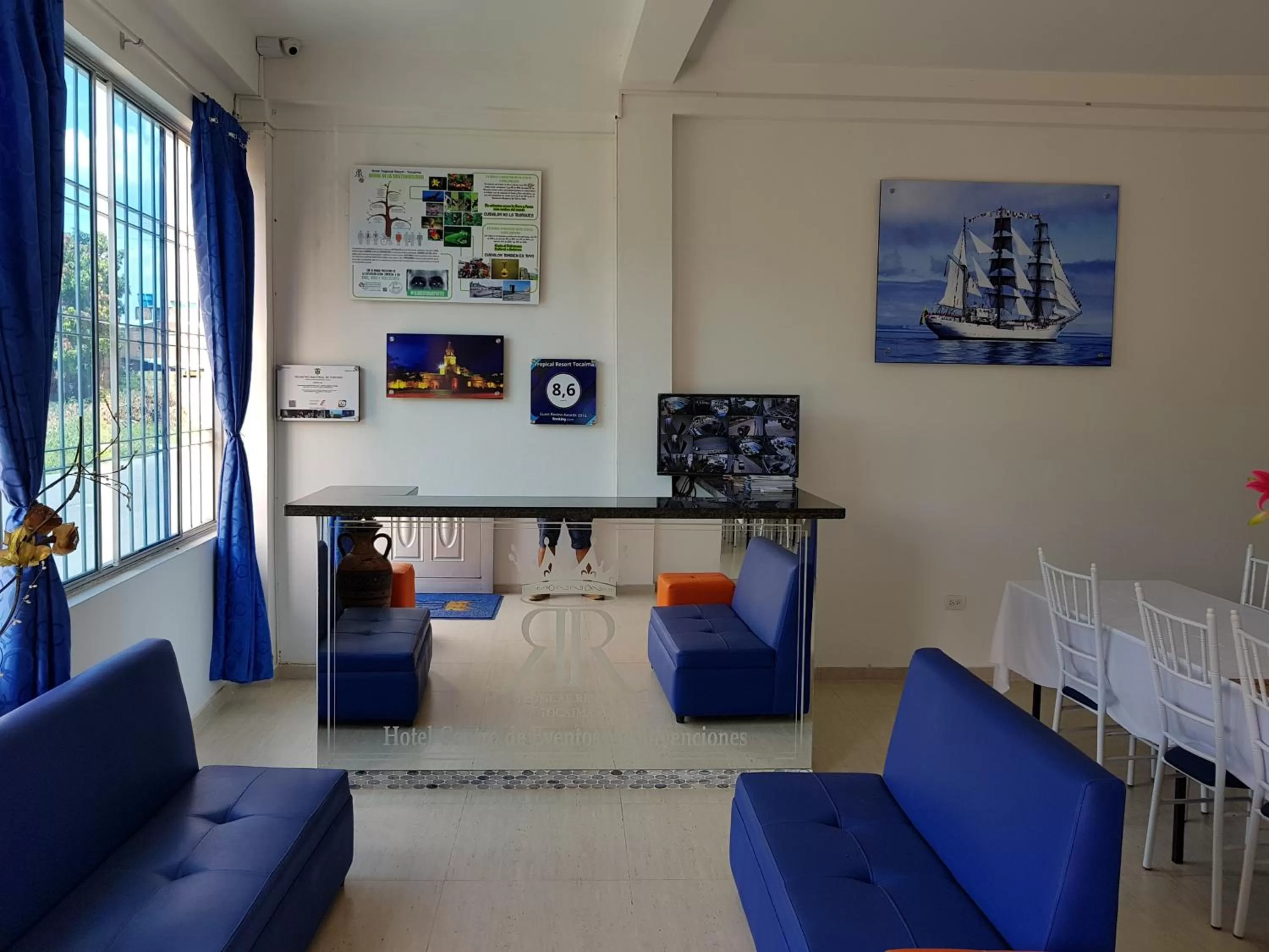 Seating Area in Tropical Resort Tocaima