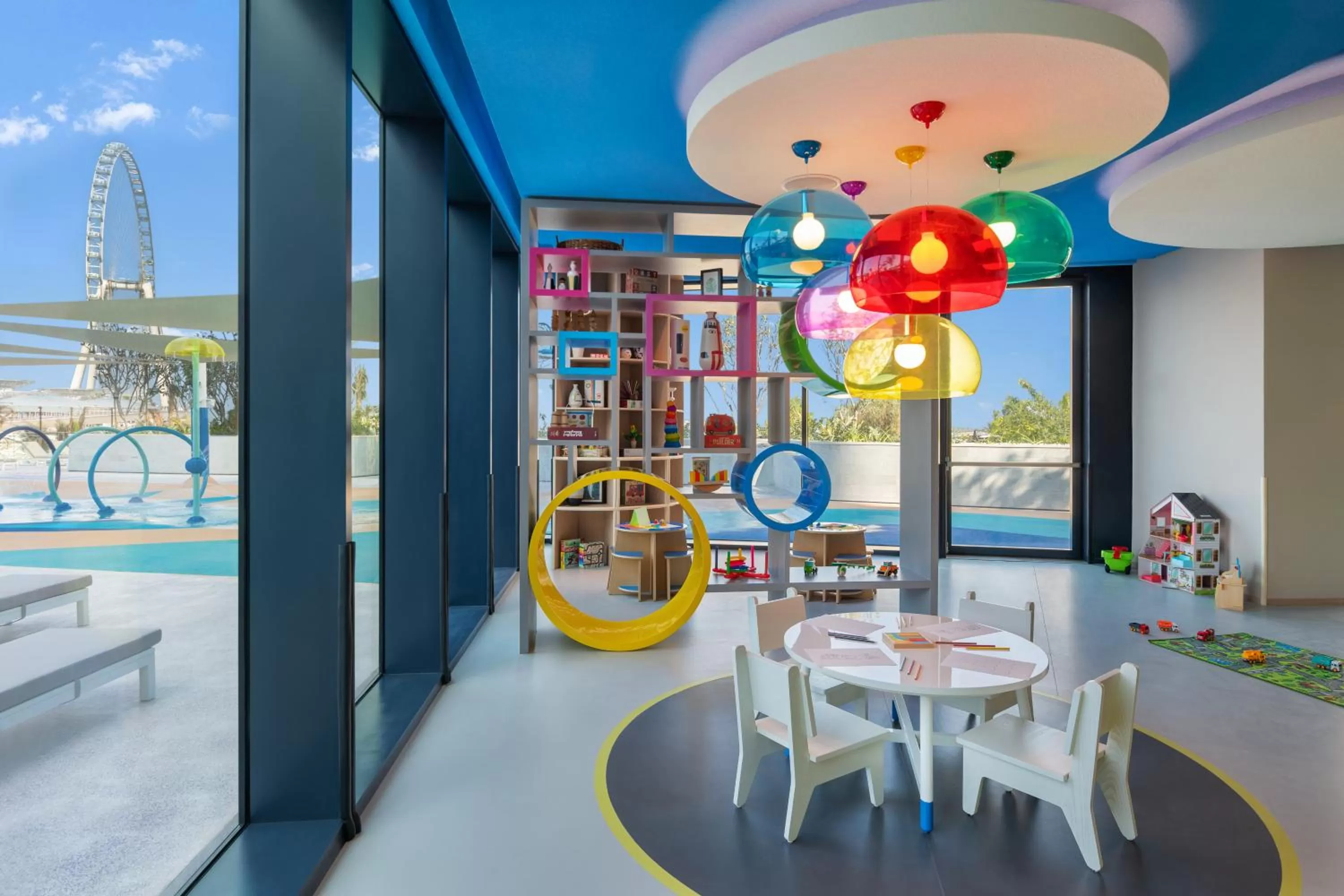 Children play ground in Address Beach Resort