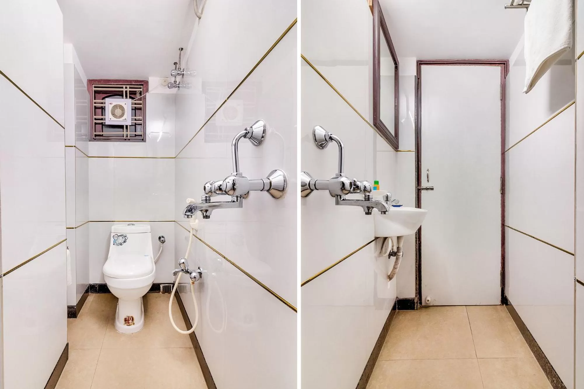 Bathroom in Krishna Kunja " A Quiet & Peaceful Stay "