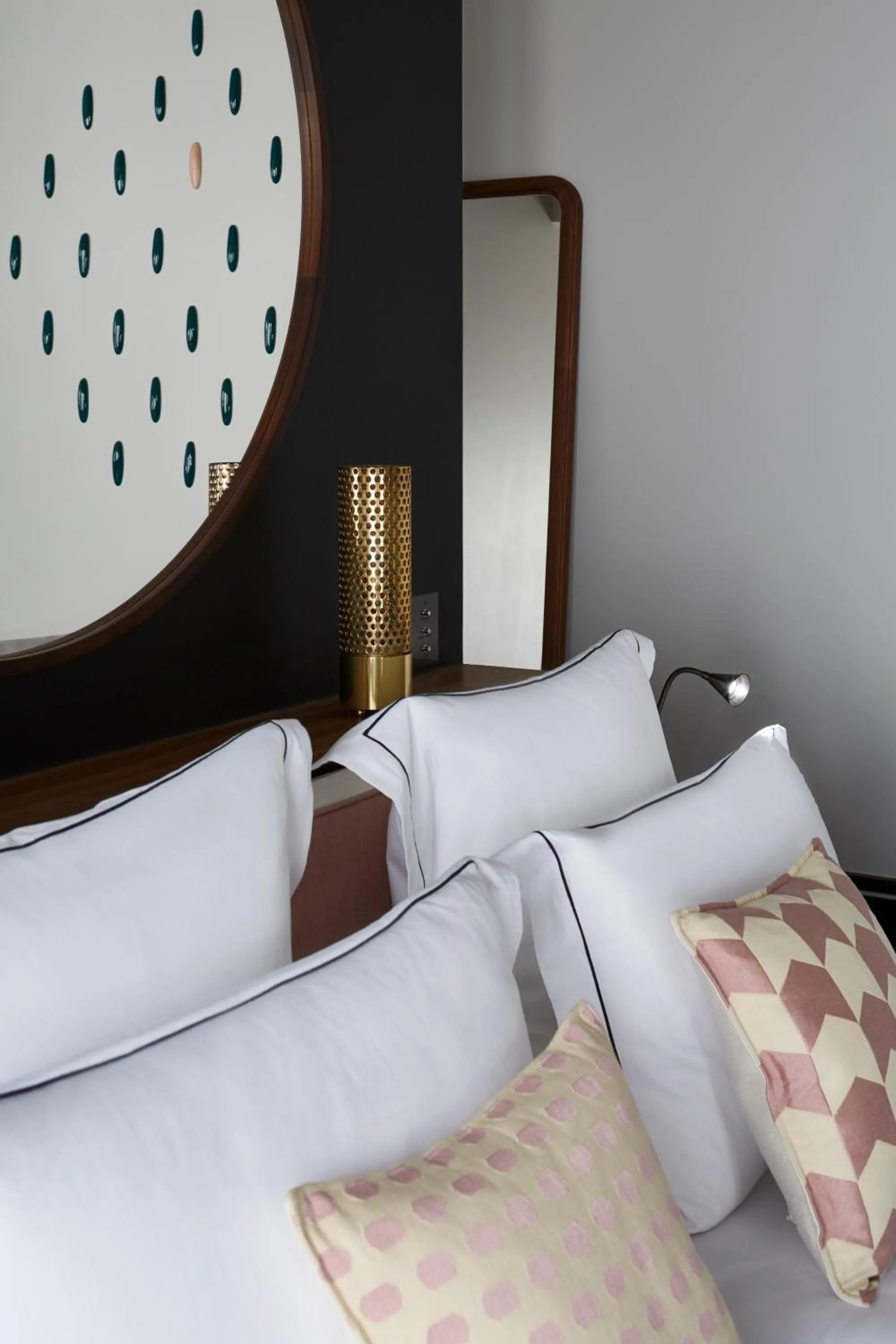 Decorative detail, Bed in Le Roch Hotel & Spa