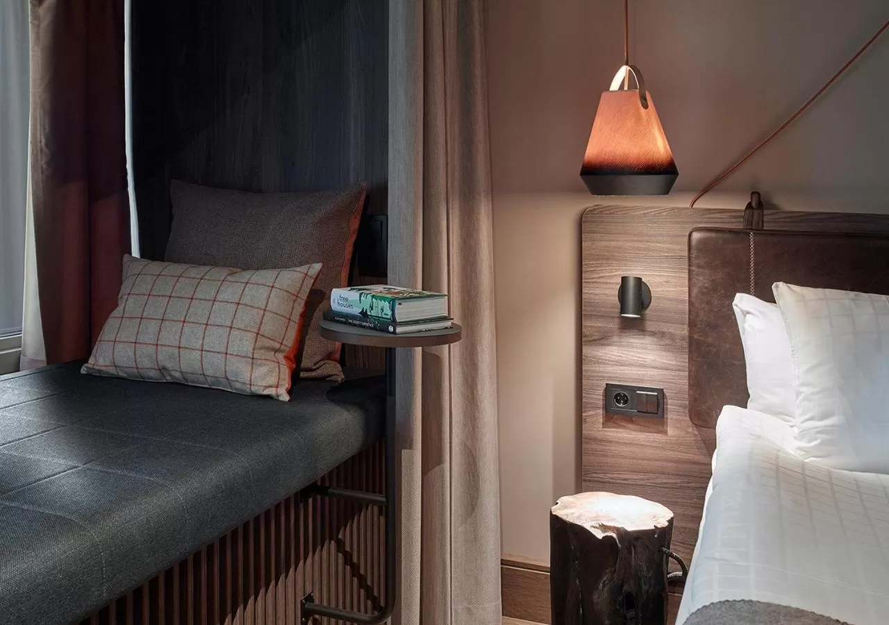 Bedroom, Bed in Downtown Camper by Scandic