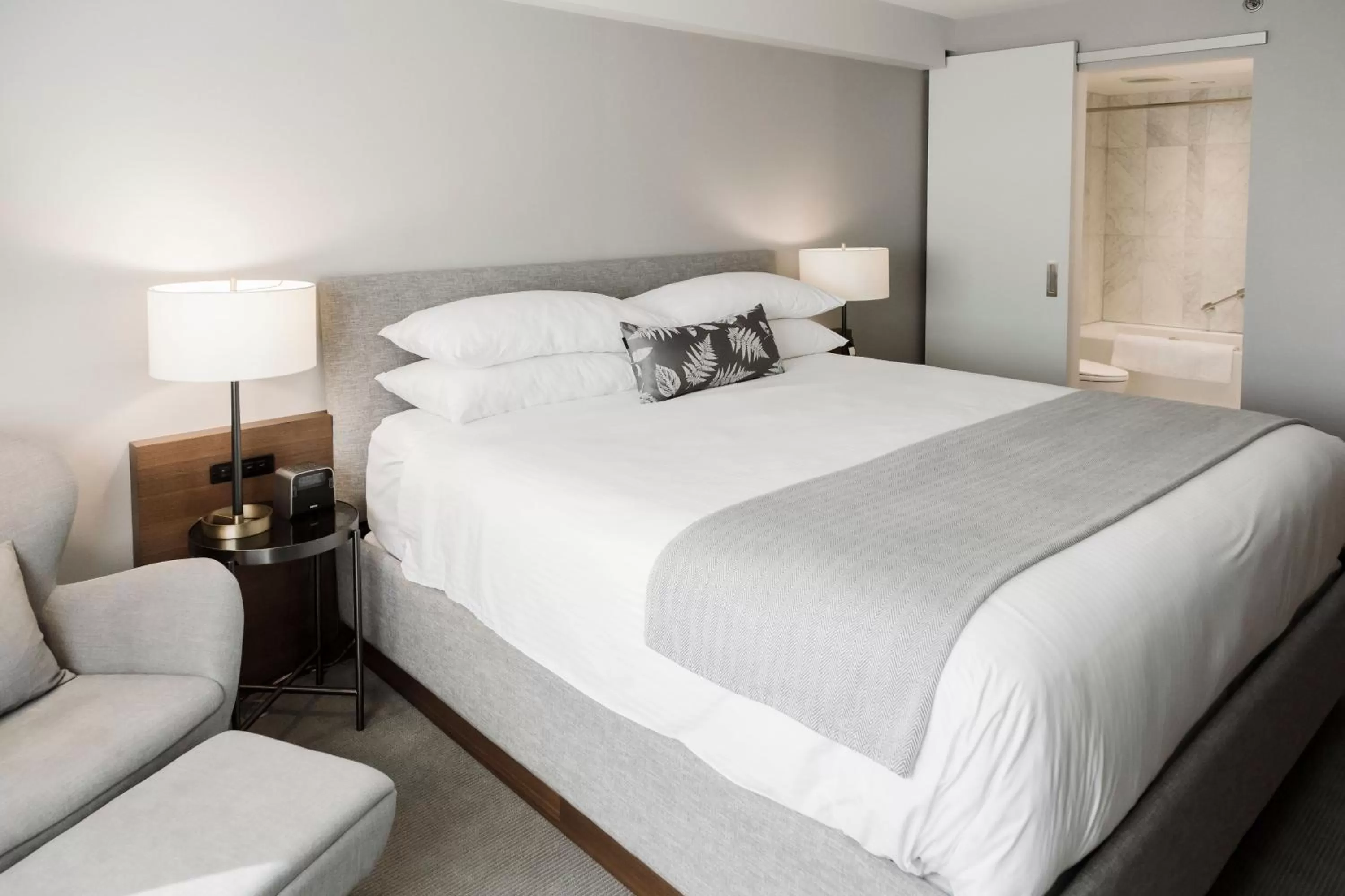 Bed in The James Hotel