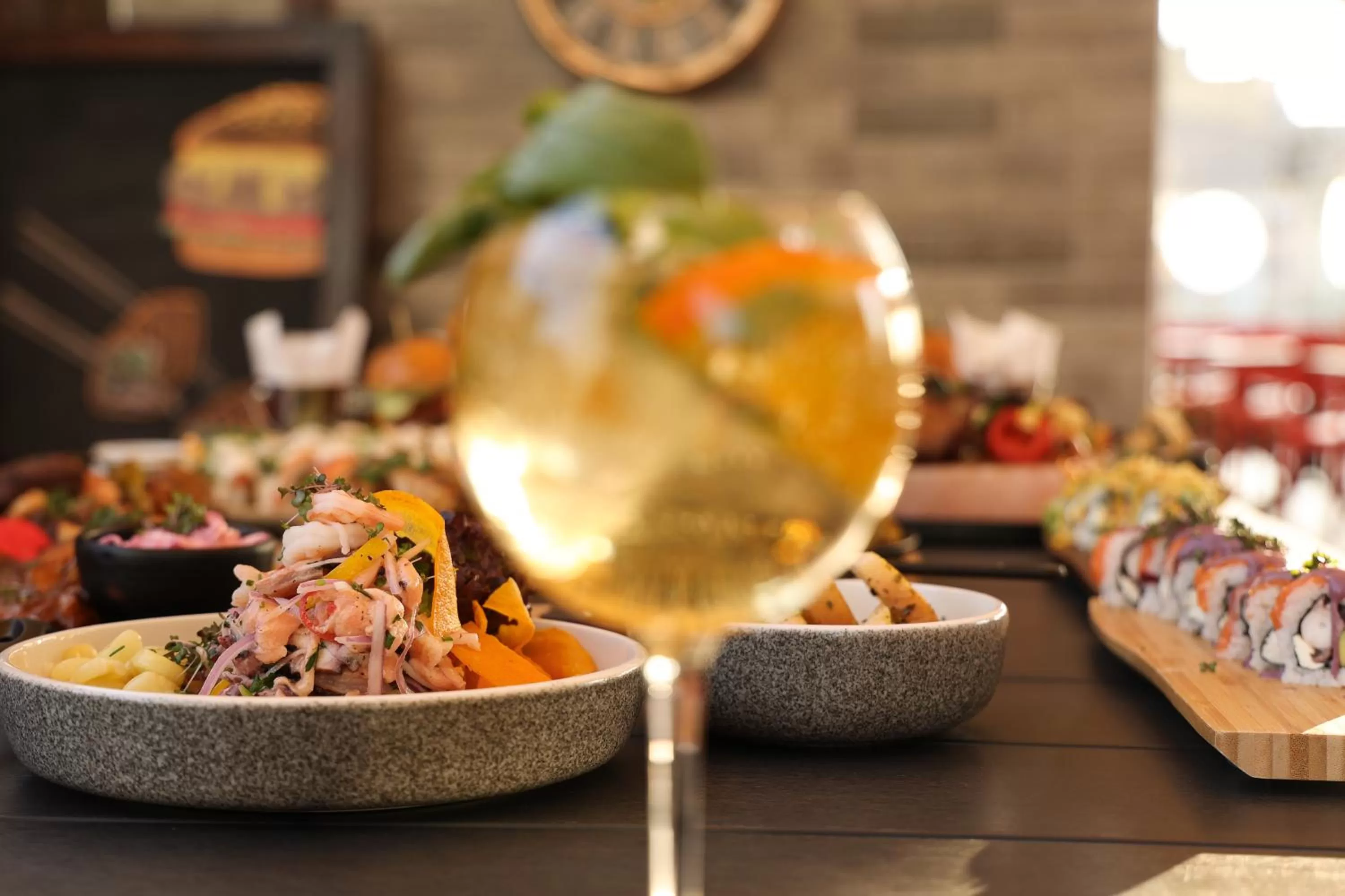 Food and drinks in Hotel Sommelier Agustinas