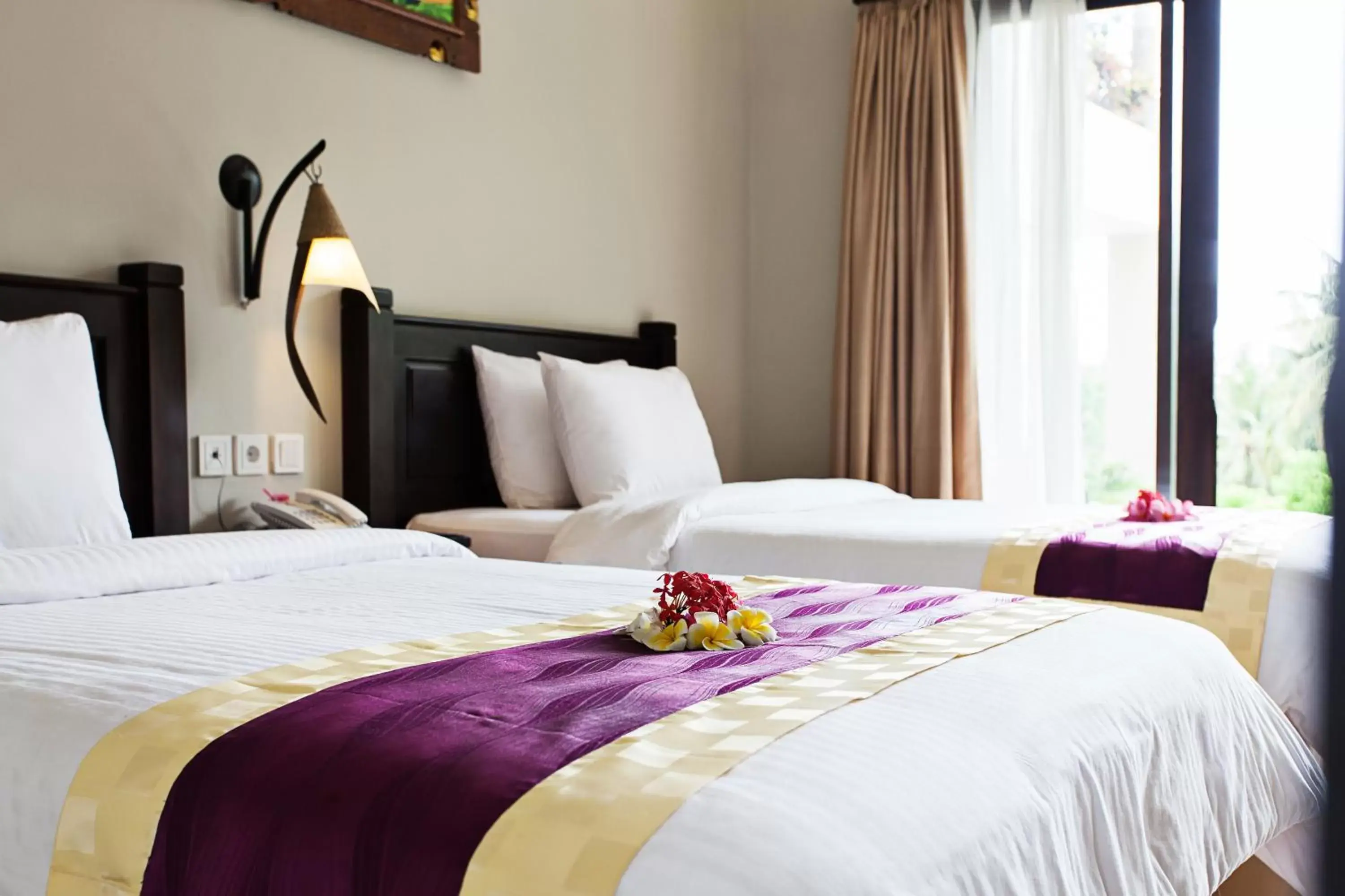 Seroja Deluxe Twin Room in Kebun Villas & Resort Seroja Deluxe Twin Room in Kebun Villas & Resort