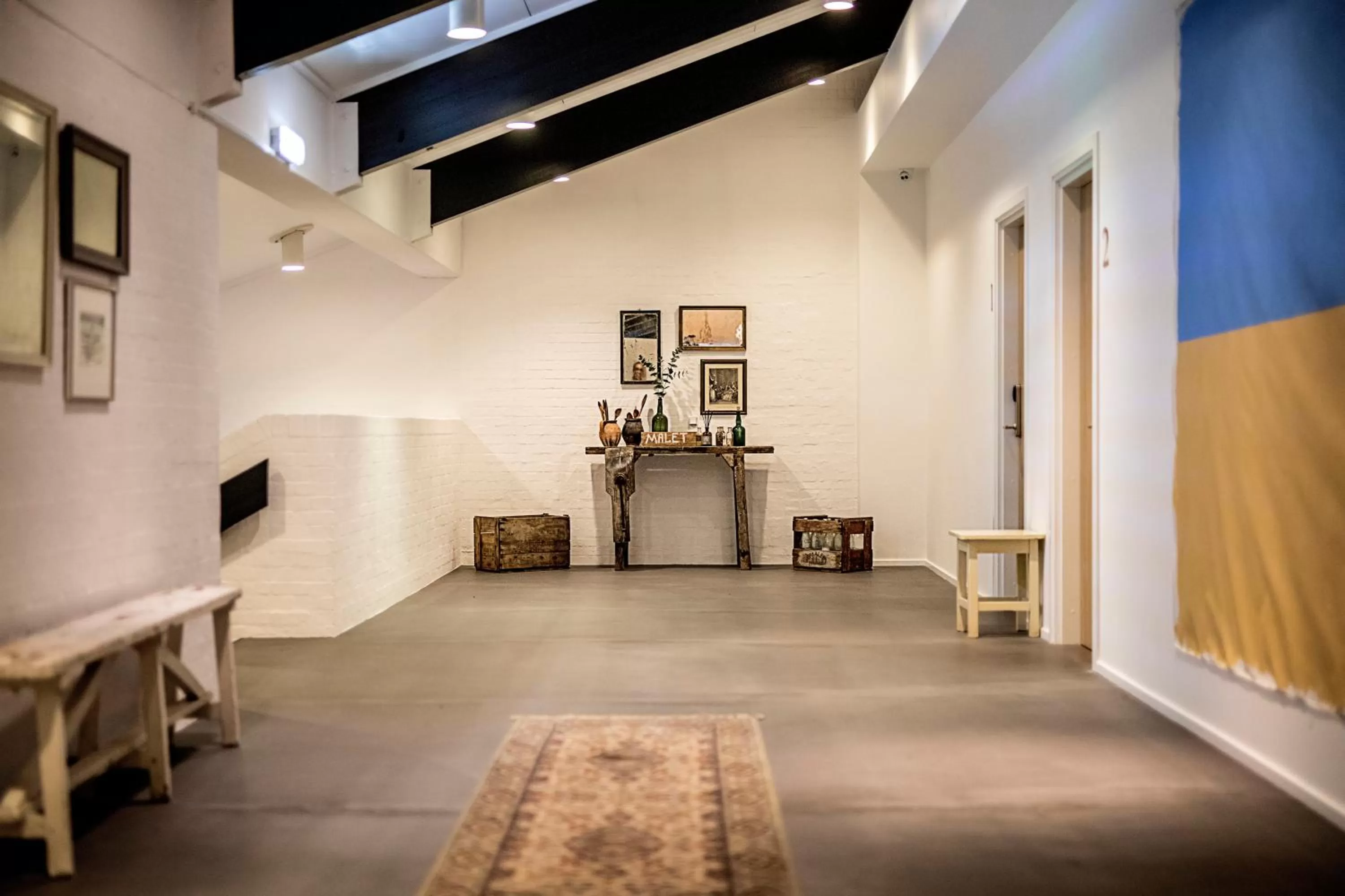 Lobby or reception in Langhoff & Juul Boutique Hotel og Restaurant