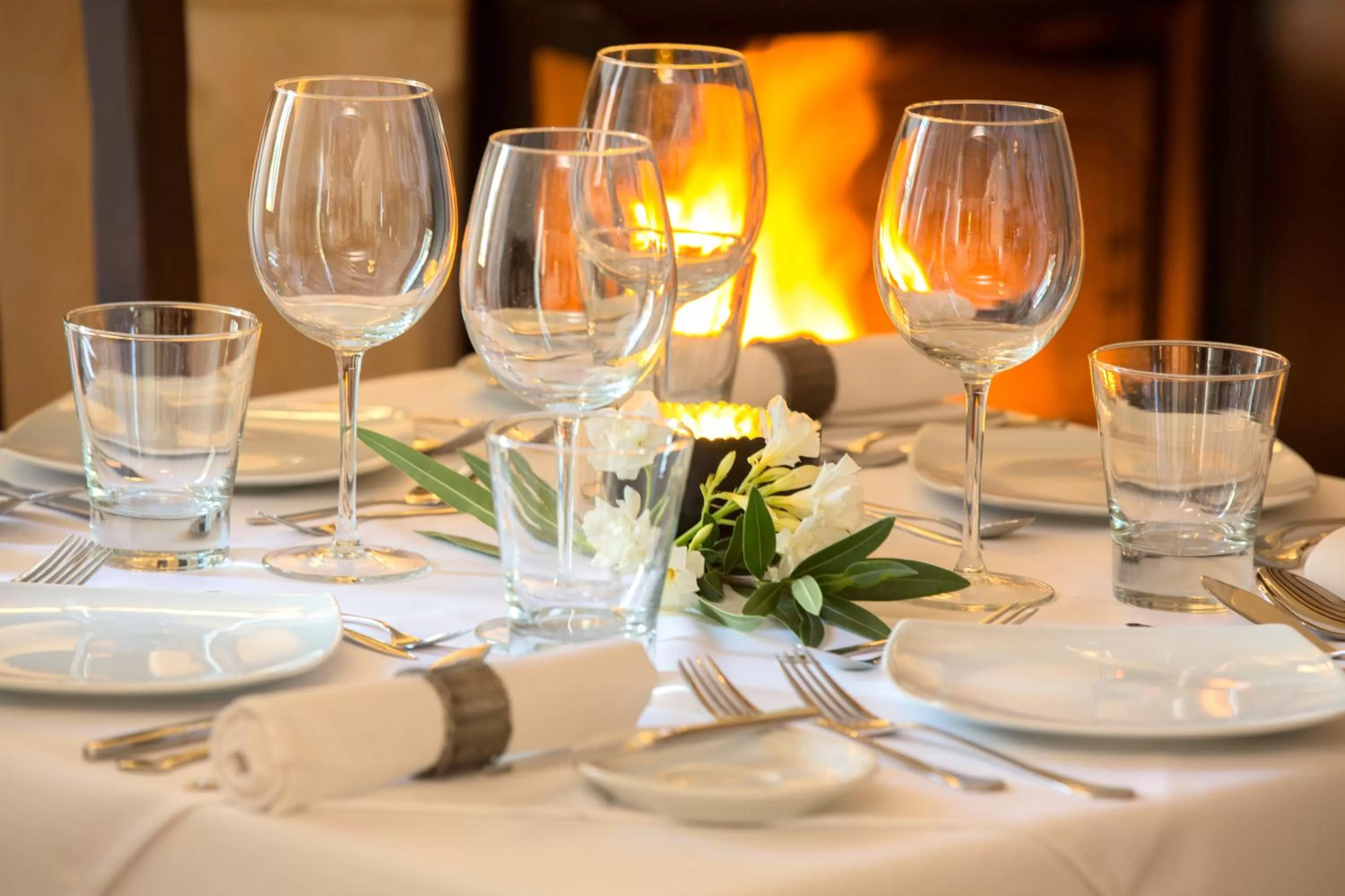 Food and drinks in Casa Font i Roig