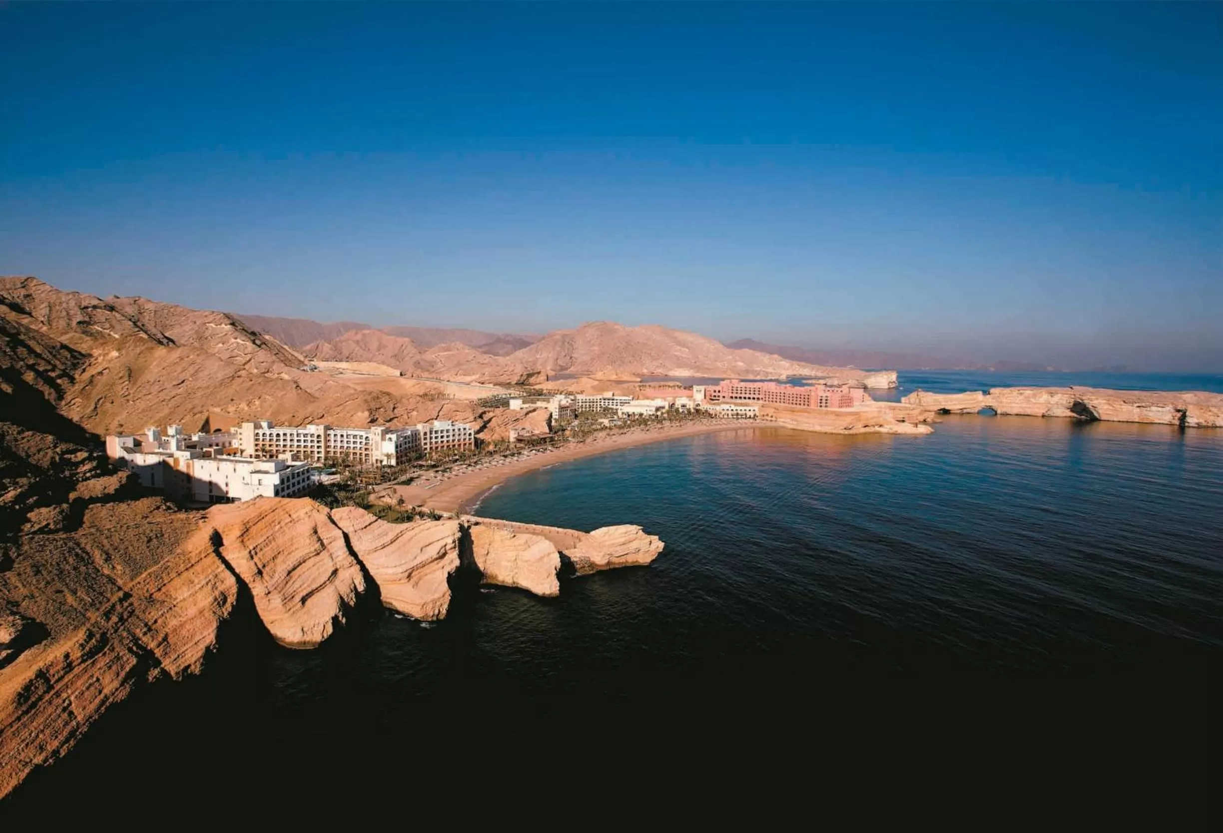 Bird's eye view in Shangri-La Barr Al Jissah, Muscat