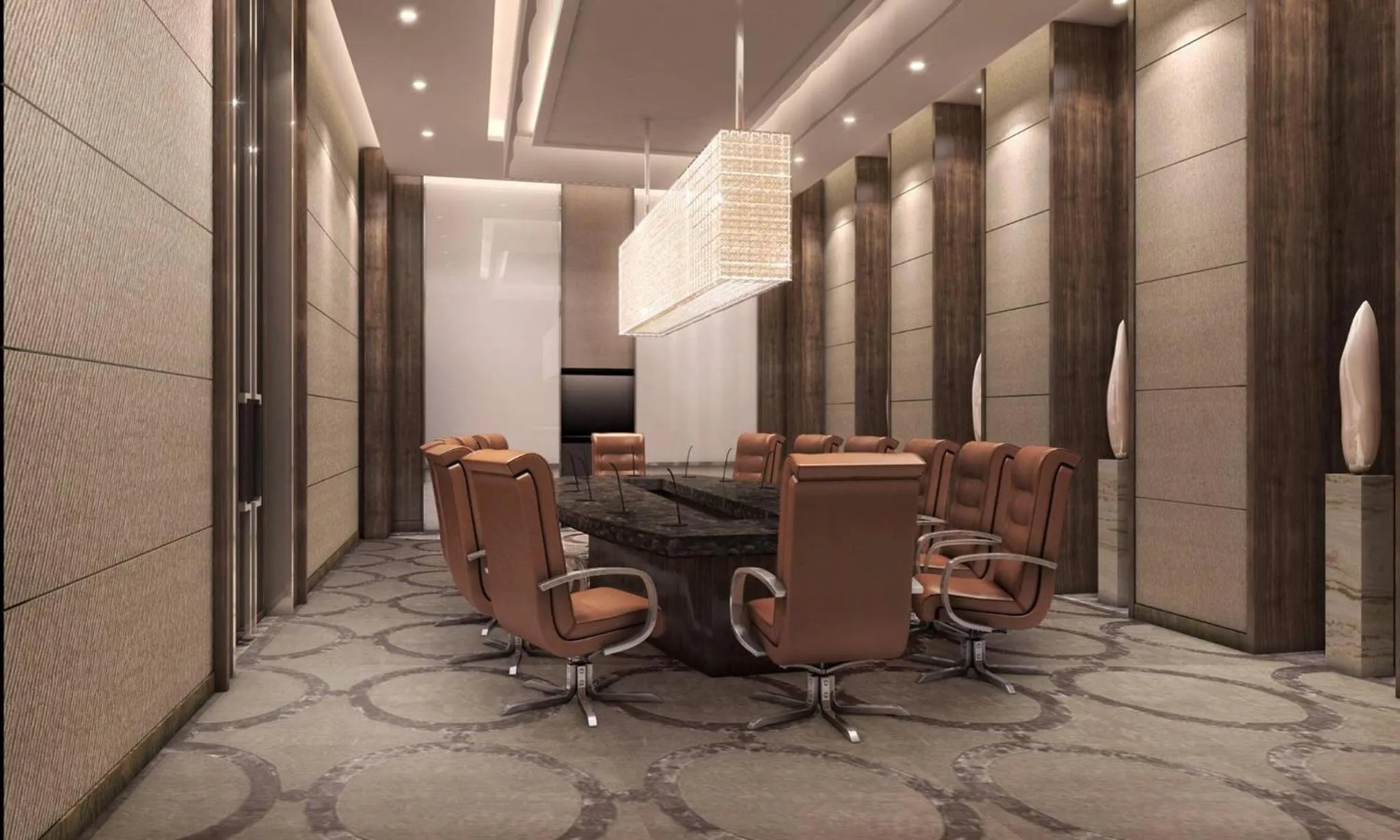 Meeting/conference room in Crowne Plaza Shanghai Noah Square by IHG