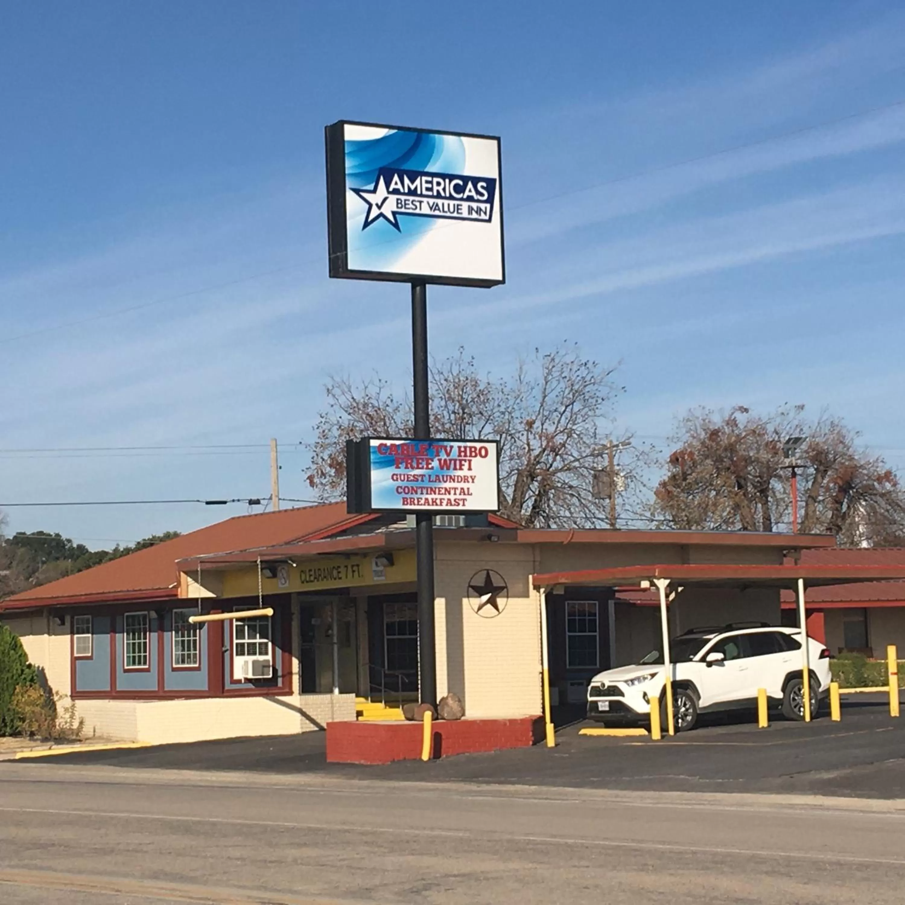 Property logo or sign in Americas Best Value Inn Ozona