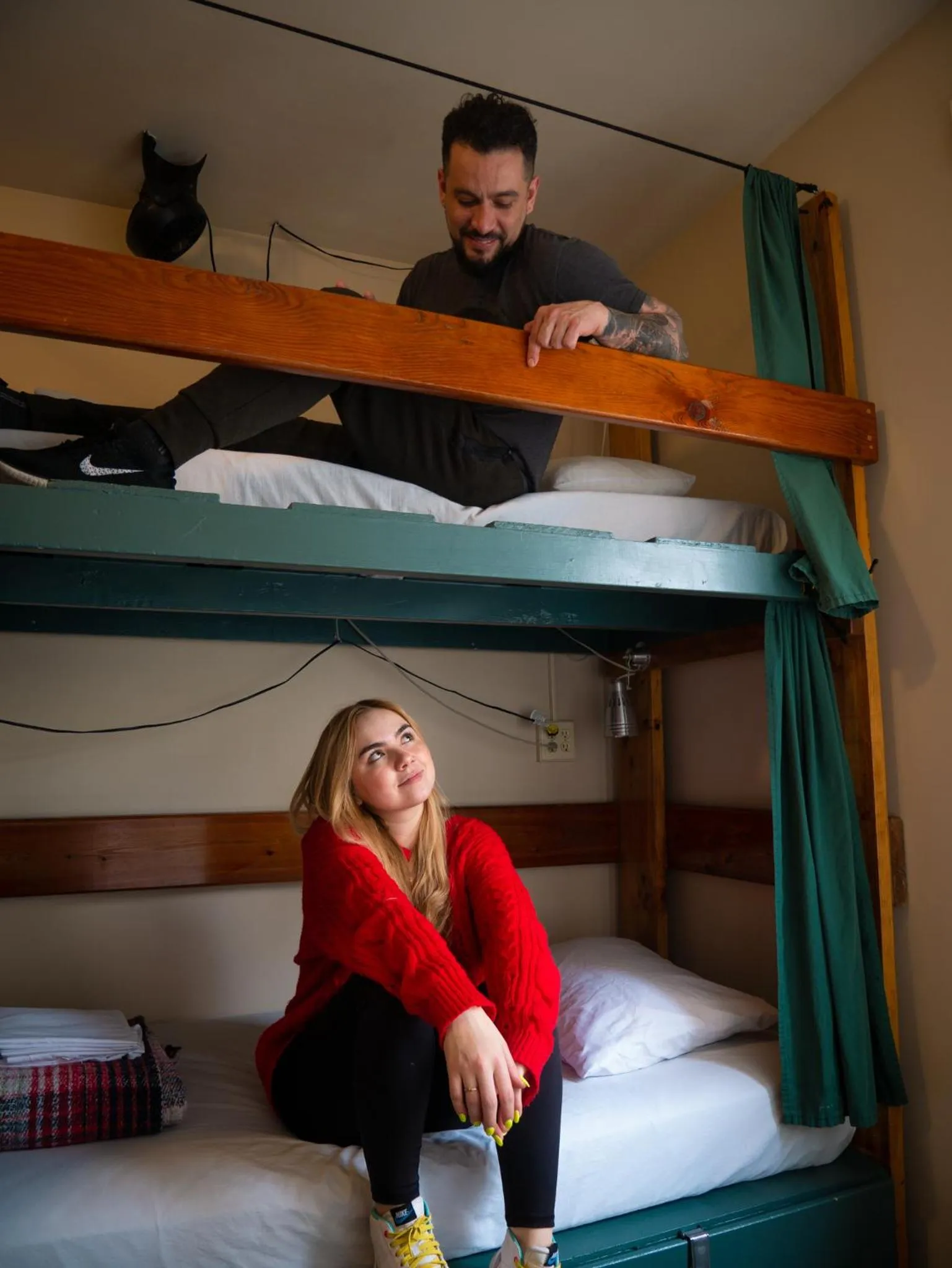 Bed in Green Tortoise Hostel Seattle