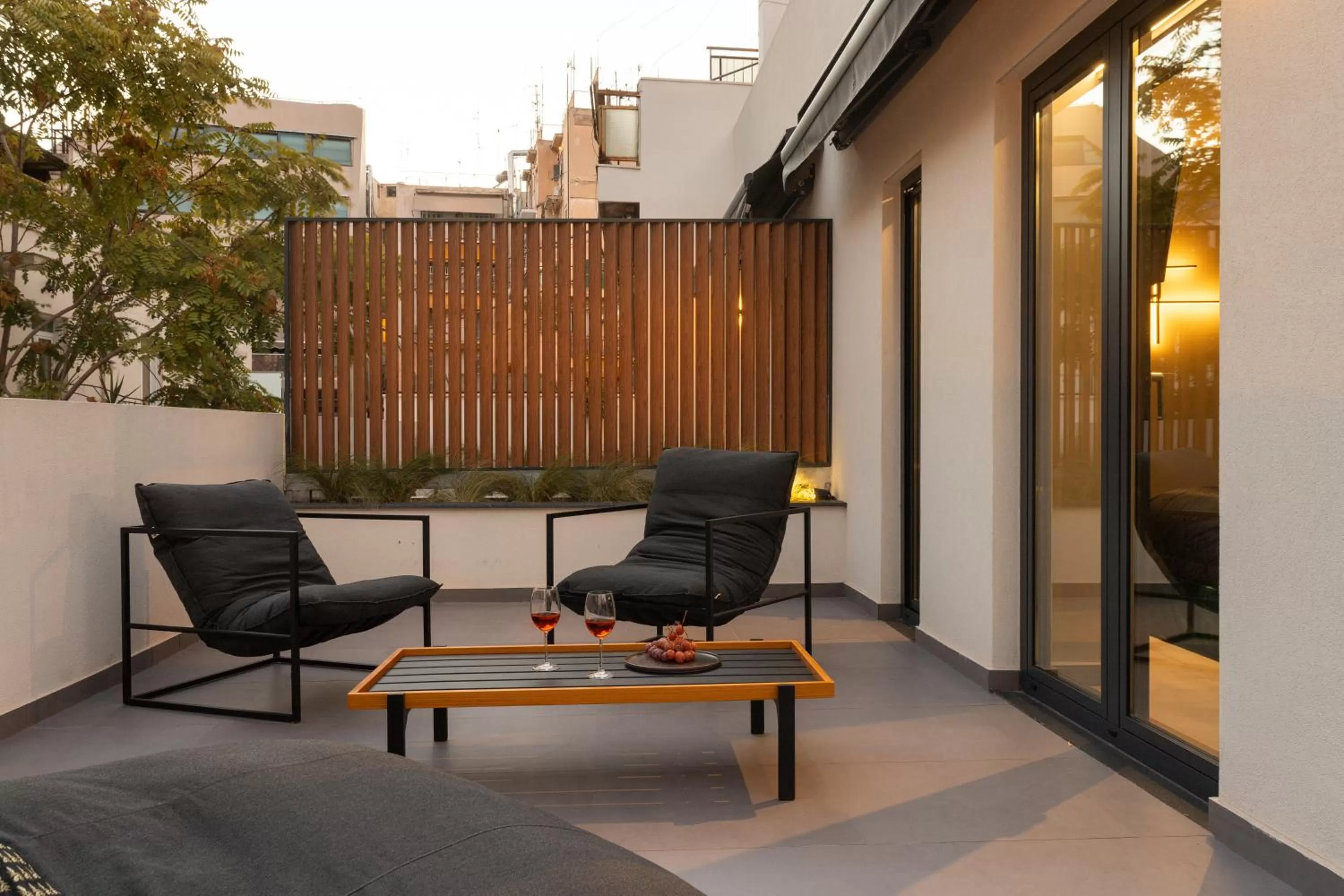 Balcony/Terrace in 11 Enteka Acropolis Suites