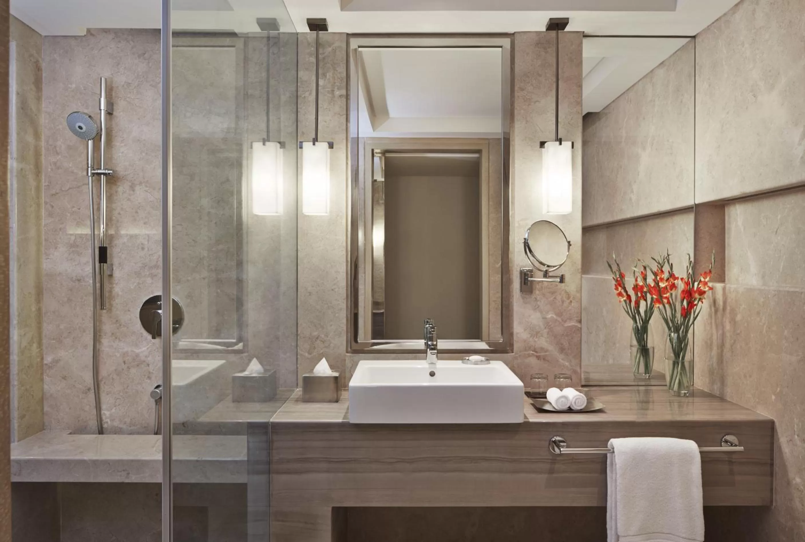 Bathroom in Courtyard by Marriott Bilaspur