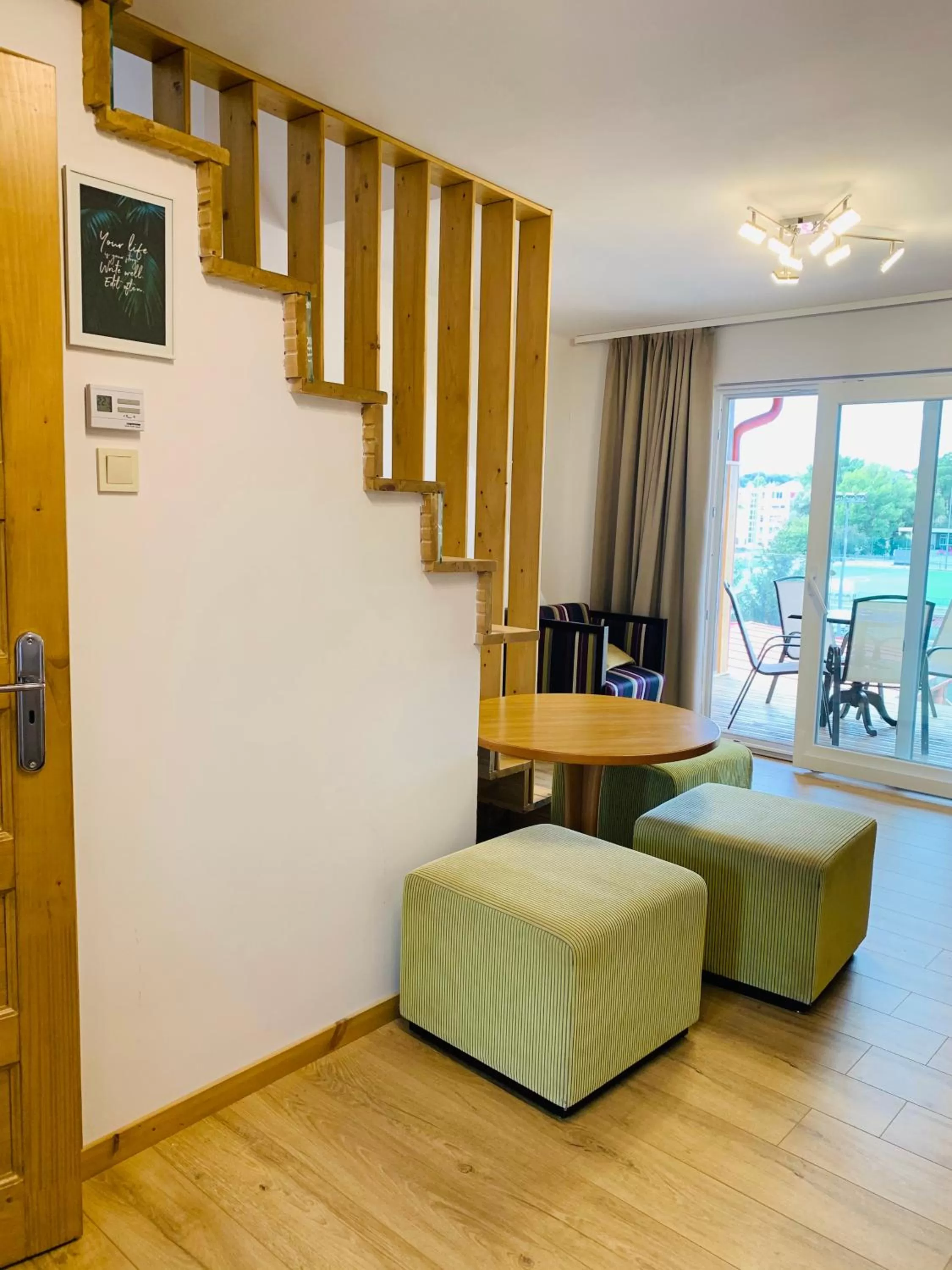 Seating Area in Egria Apartments