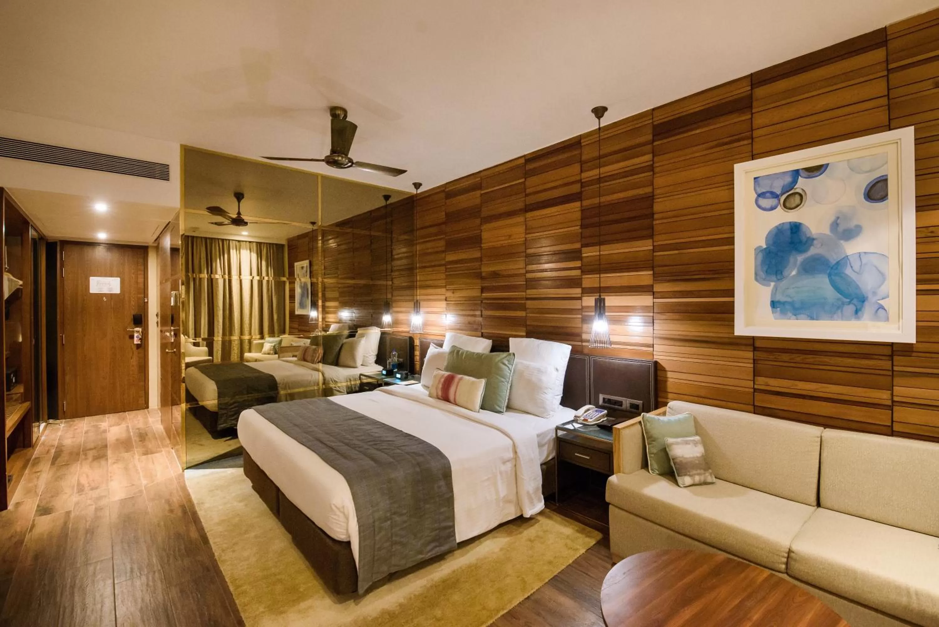 Bedroom, Bed in Novotel Goa Candolim
