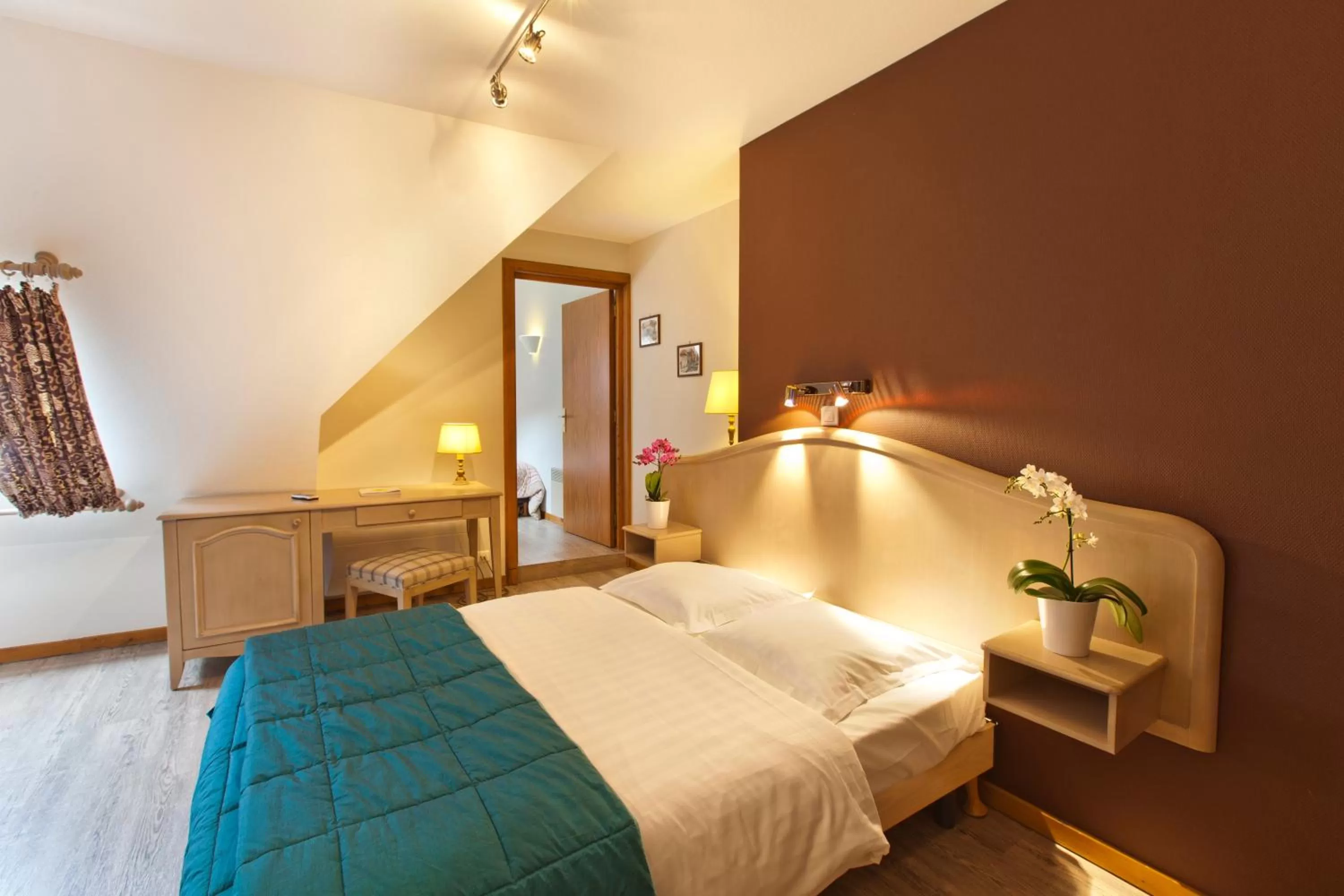 Bed in Hôtel Au Lion