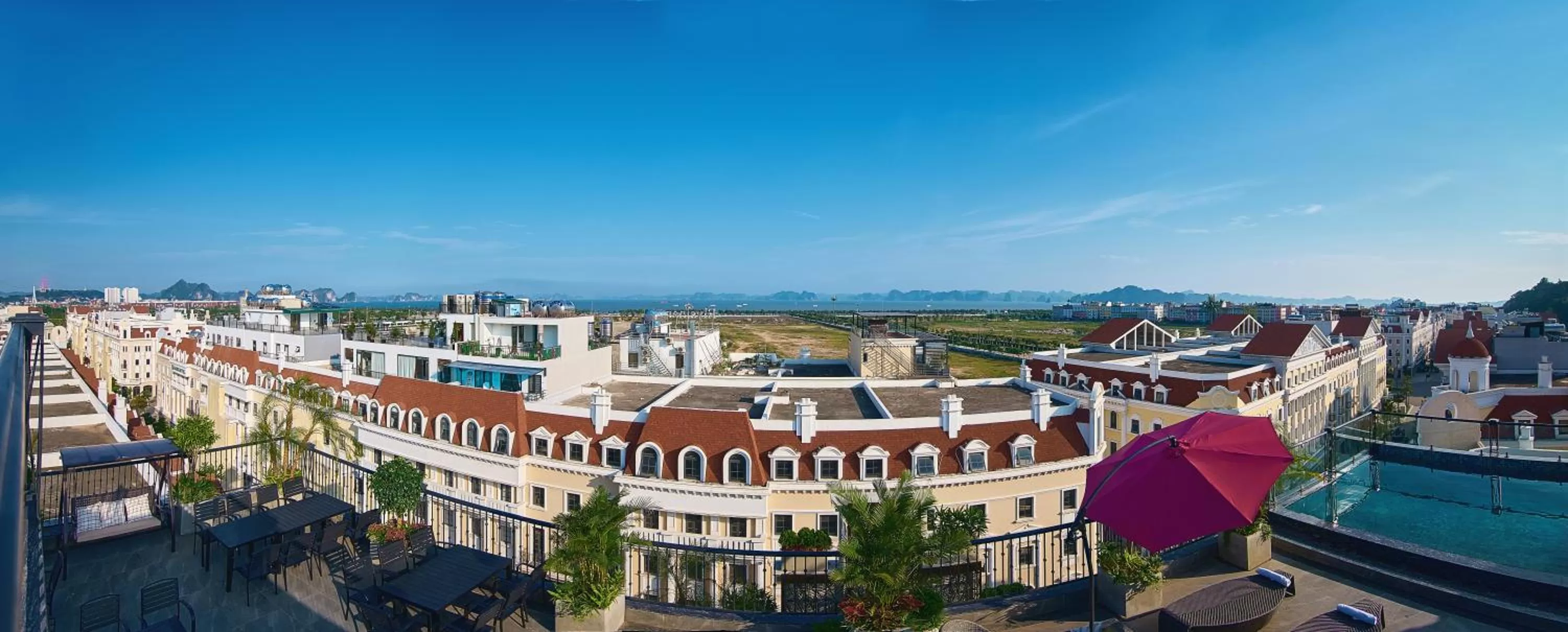 Property building in The Yen Residences Halong