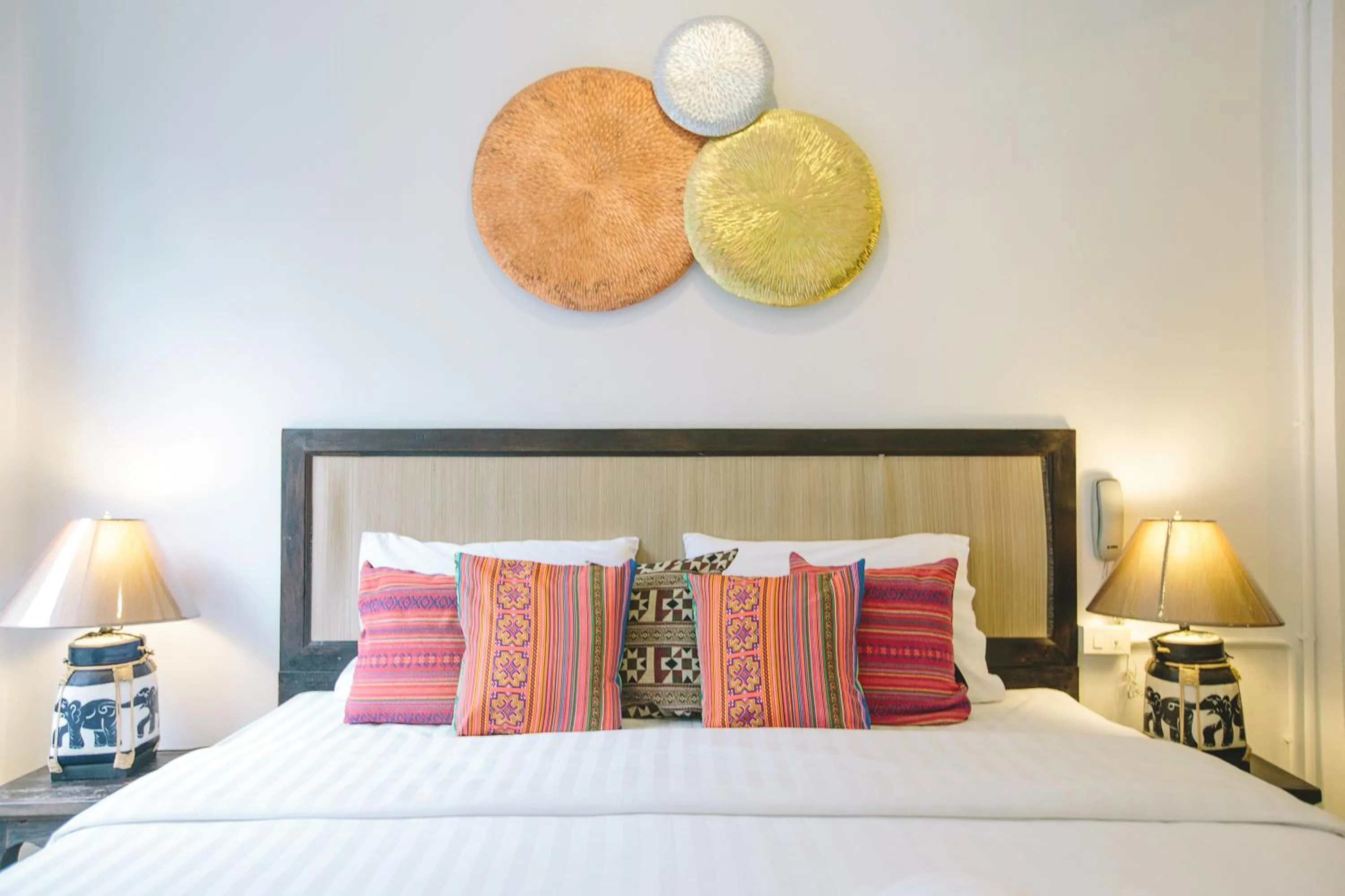 Decorative detail, Bed in The Odyssey Chiang Mai