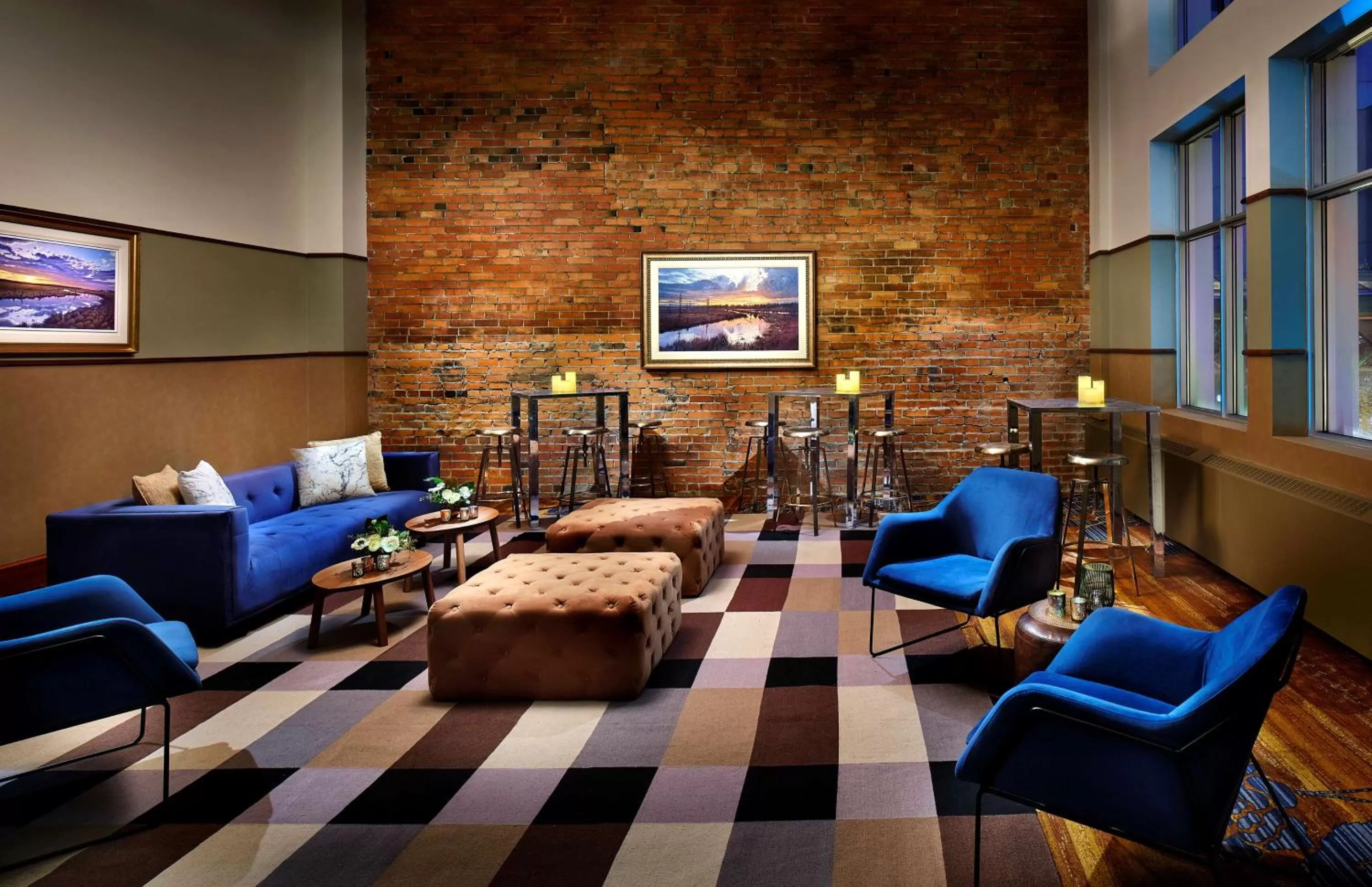 On site in Hyatt Regency Calgary