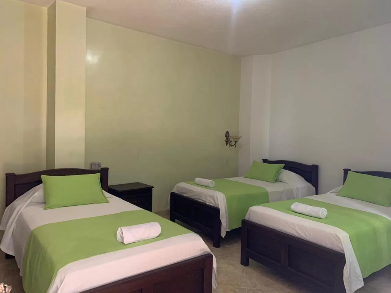 Bed in Hotel Las Nieves