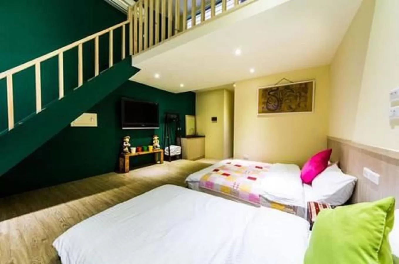 Photo of the whole room, Bed in Ritual and Breakfast