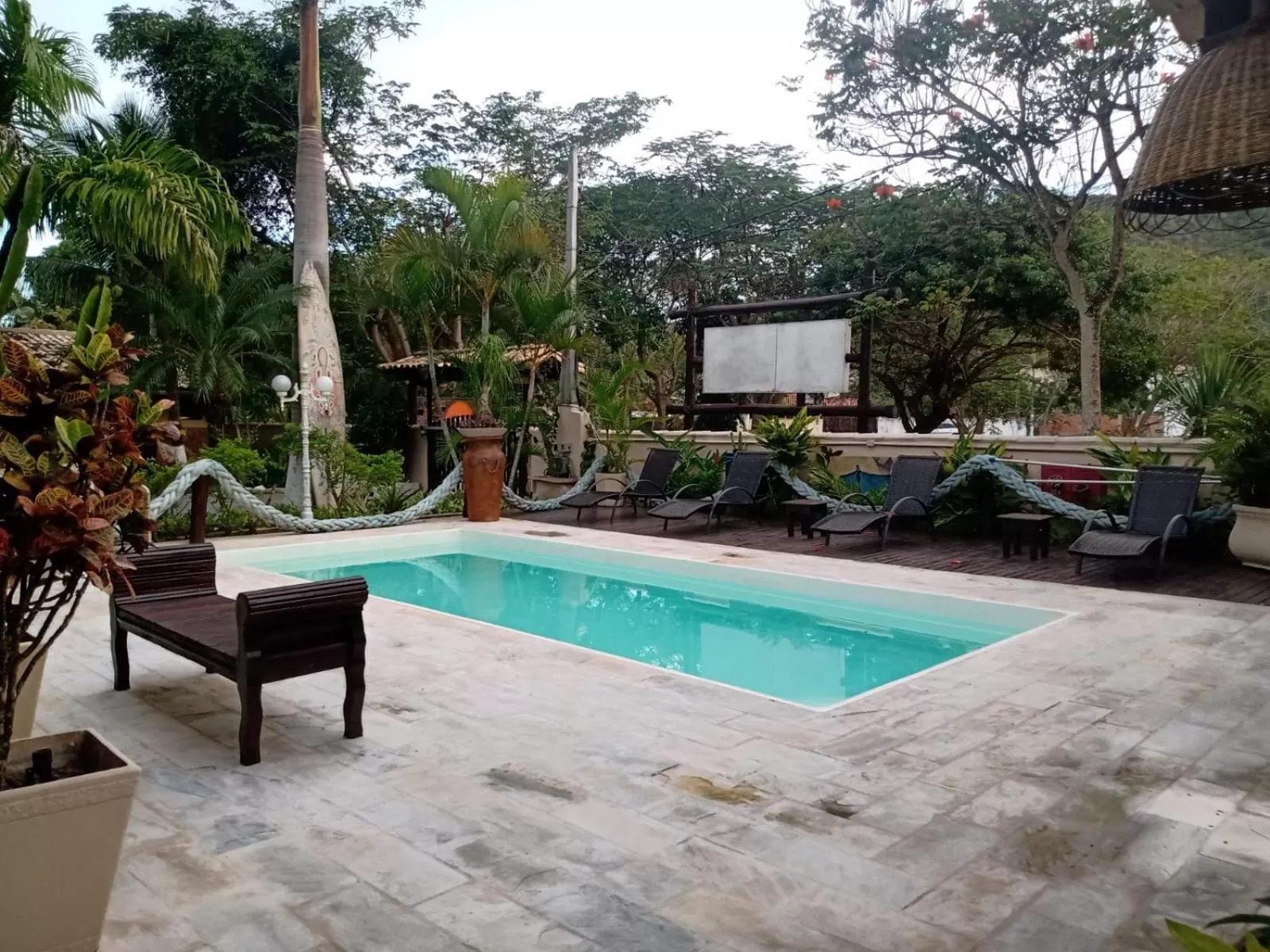 Swimming pool in Mar e Terra Concept Pousada