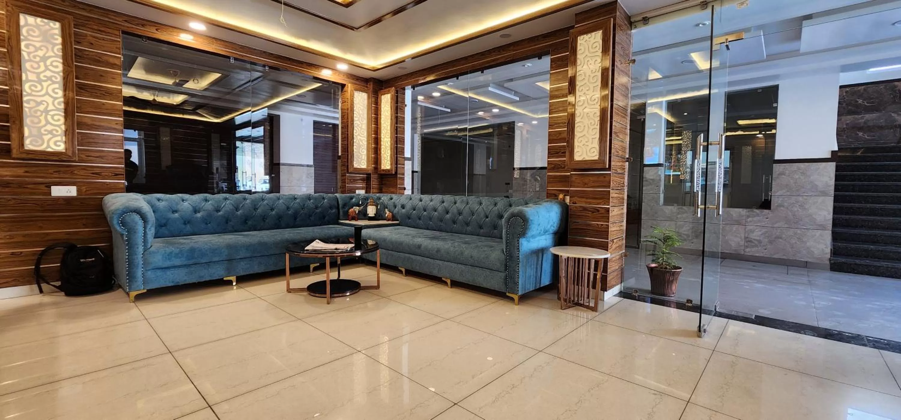 Lobby or reception in Hotel The Vaishvik