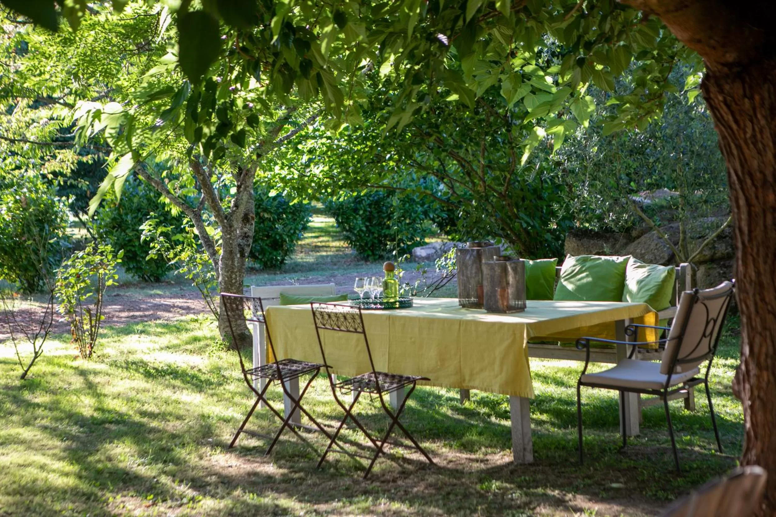 Garden in La Girondine