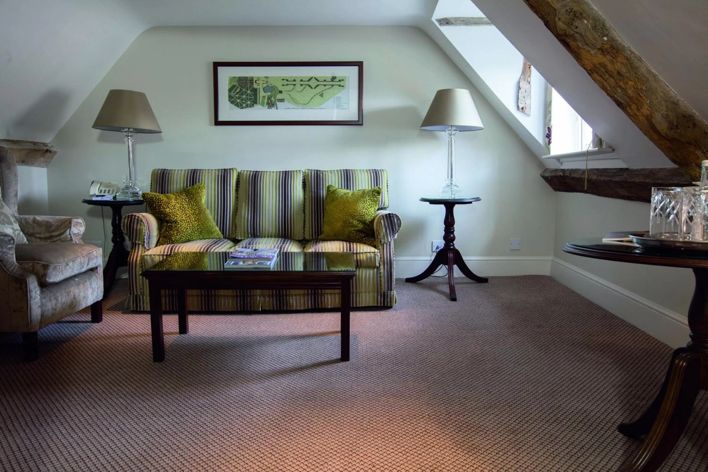 Seating area in Macdonald Bear Hotel