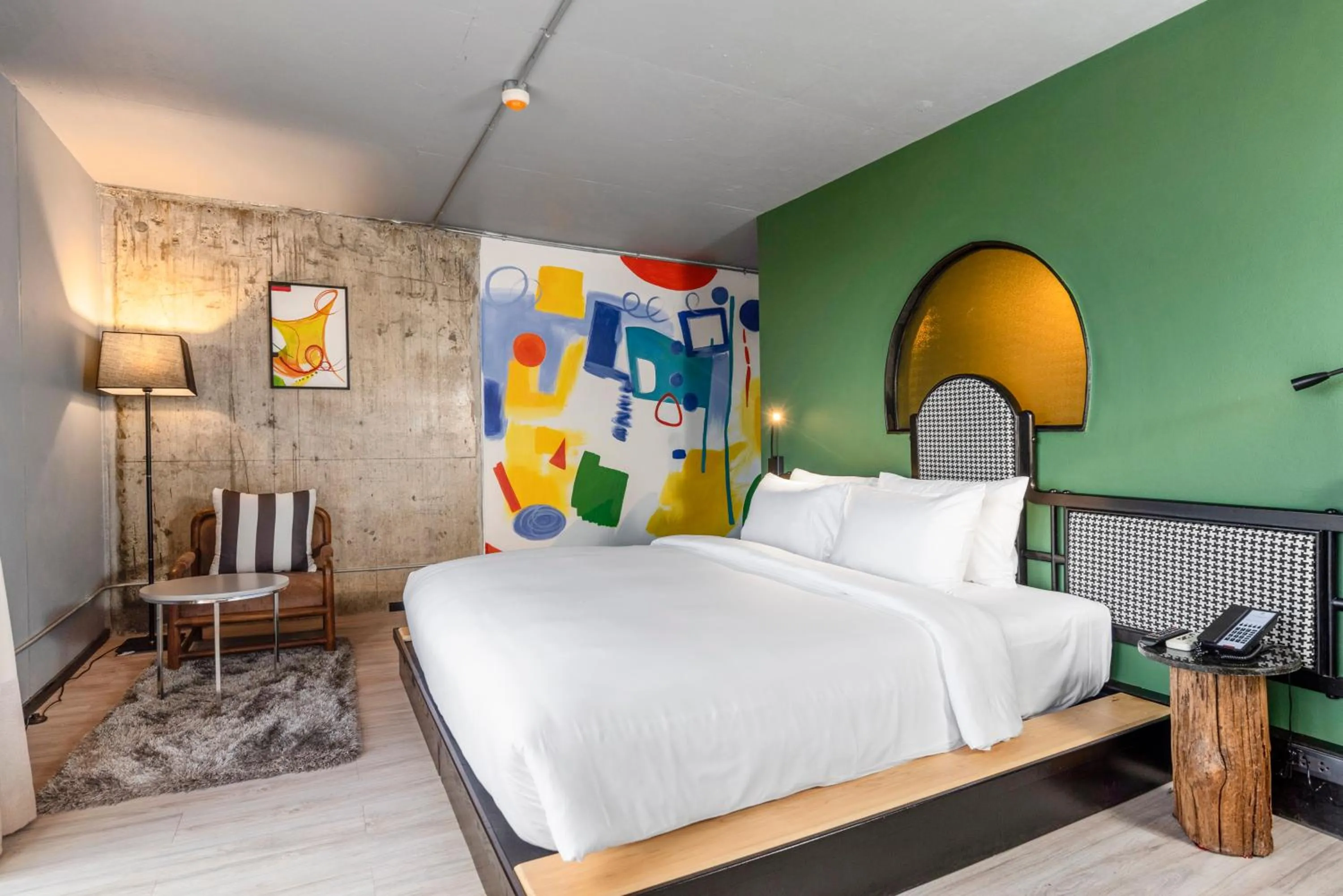 Bed in MeStyle Museum Hotel