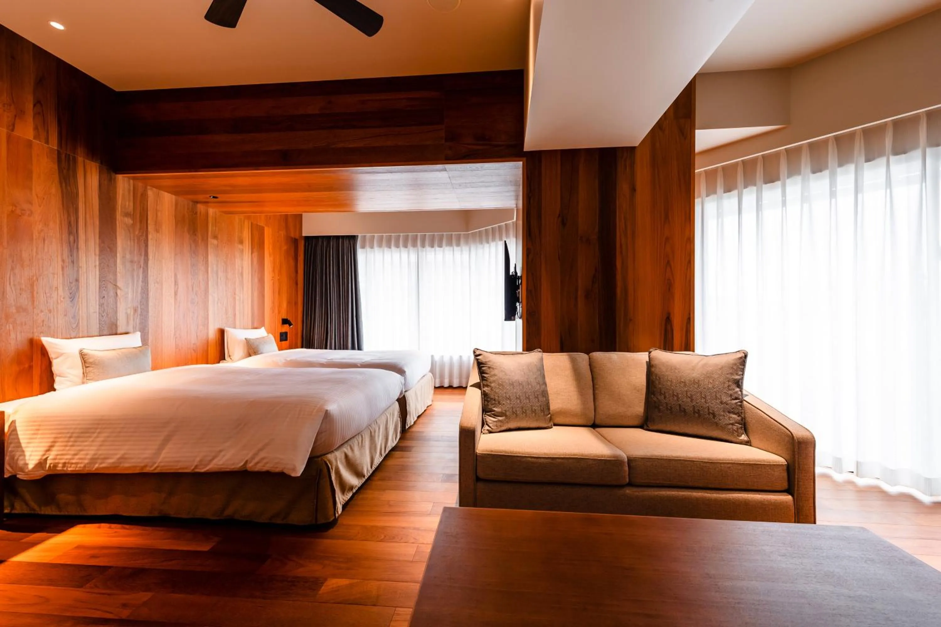 Bed in PROSTYLE TERRACE NAHA