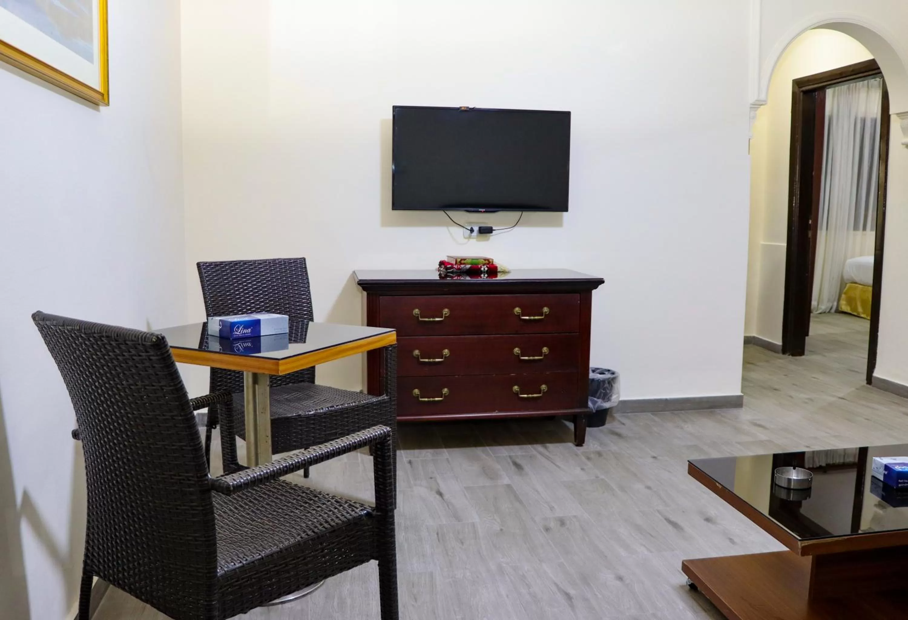 TV/Entertainment Center in Al Jamal Suites