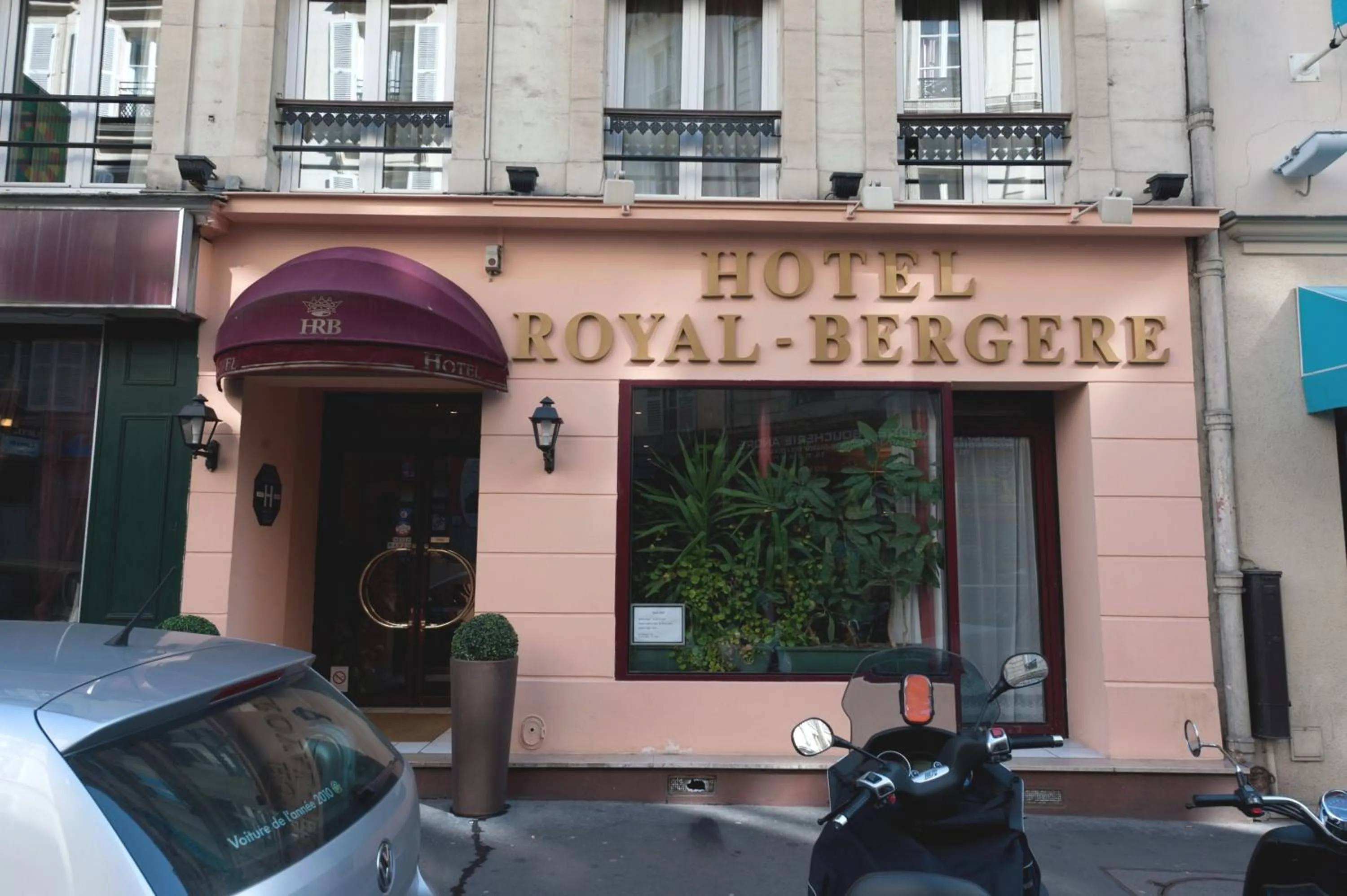 Facade/entrance in Hotel Royal Bergère