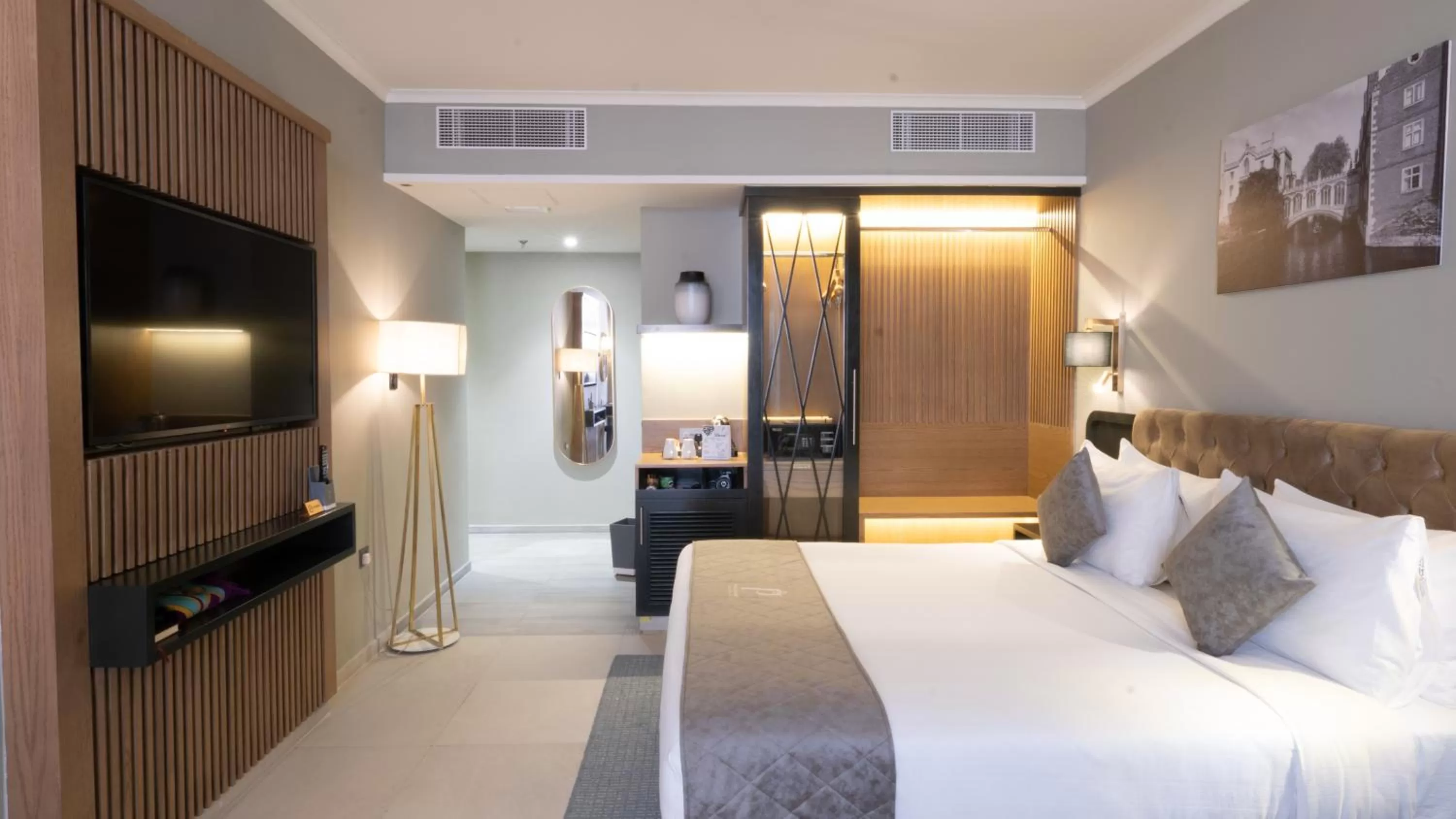 Bed in President Hotel