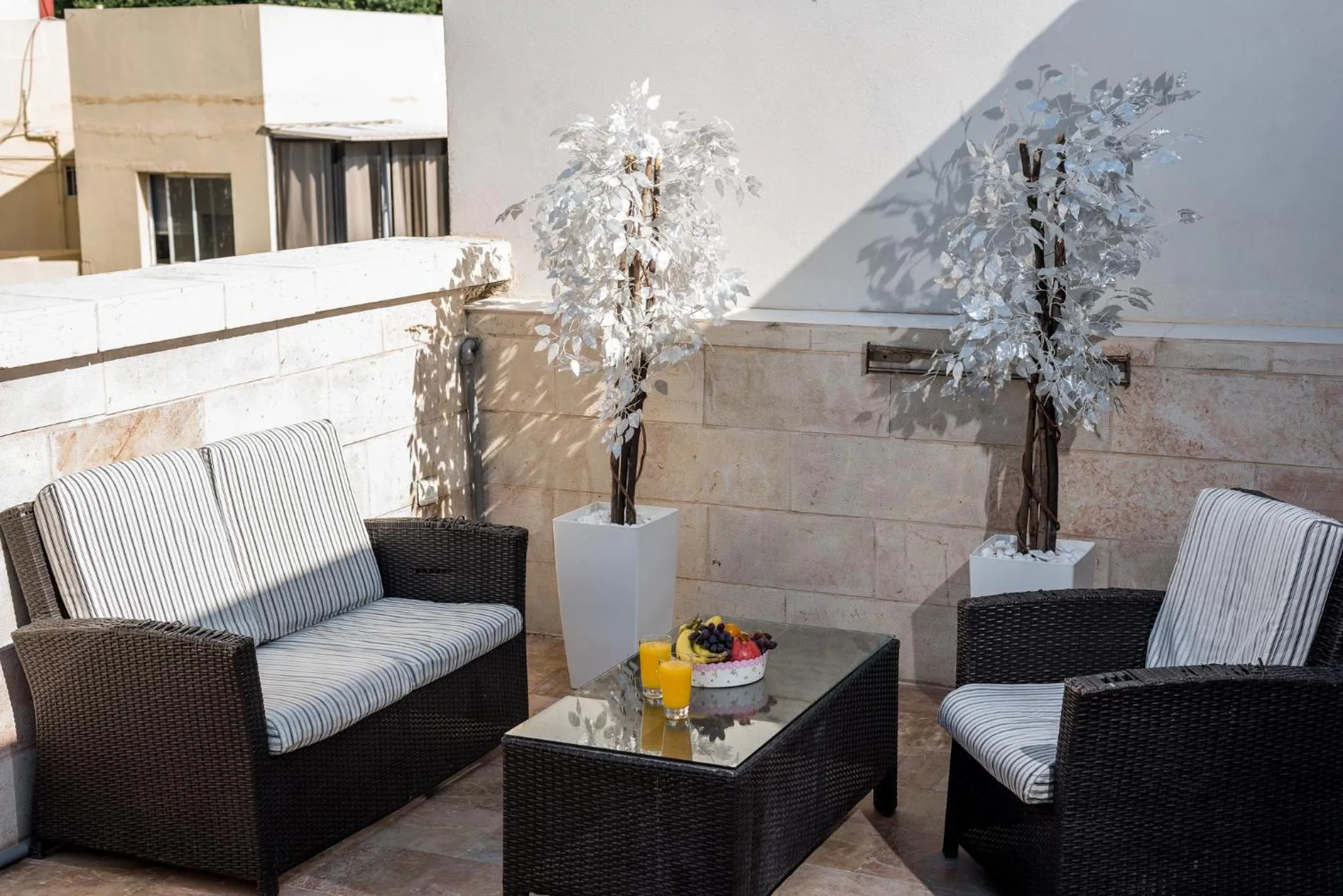 Balcony/Terrace, Seating Area in Ness Hotel