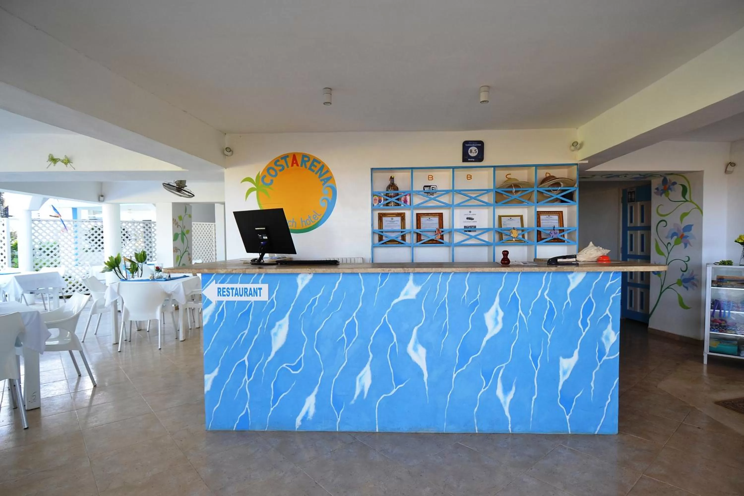 Lobby or reception in Costarena Beach Hotel