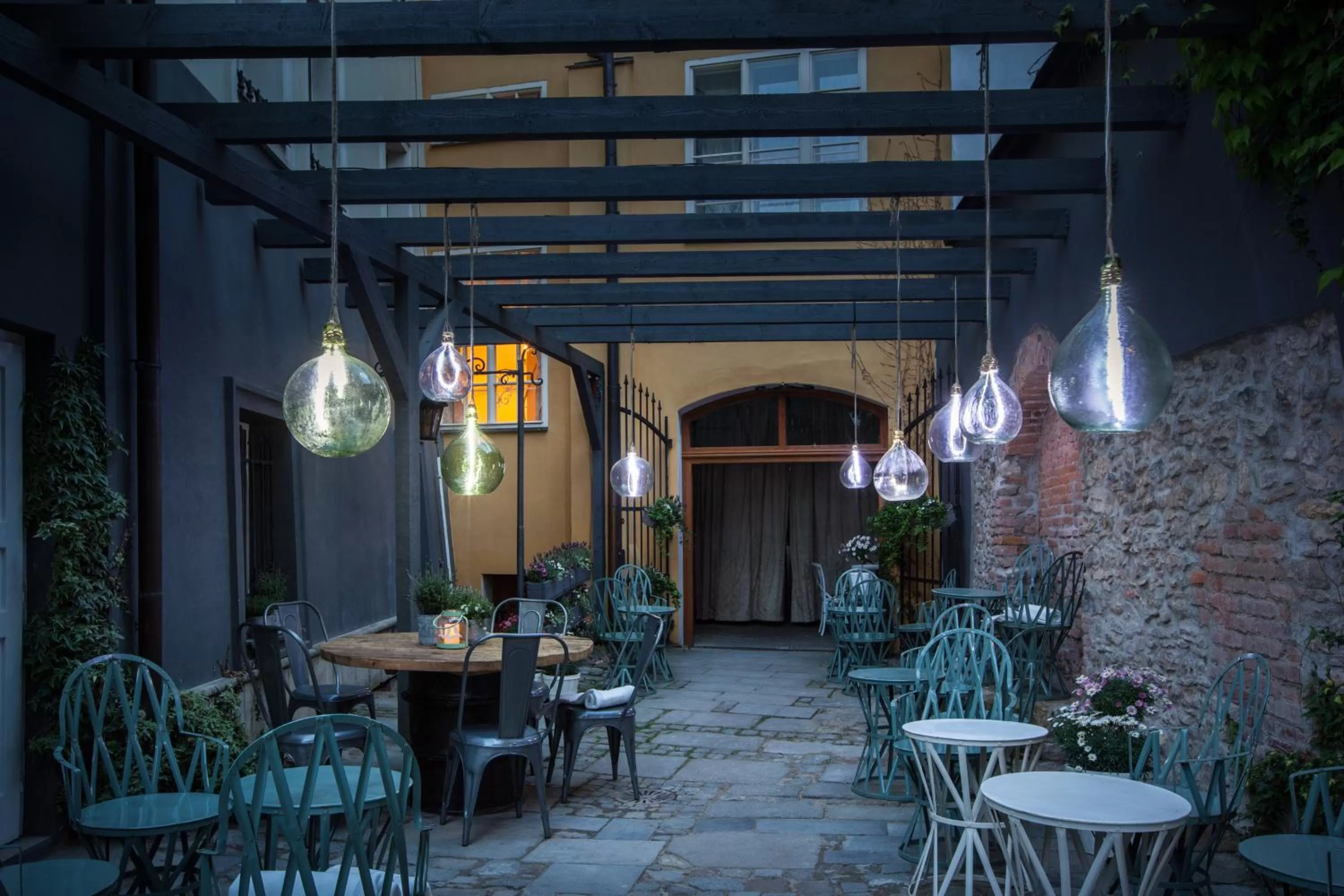 Garden in Cathedral Prague Apartments