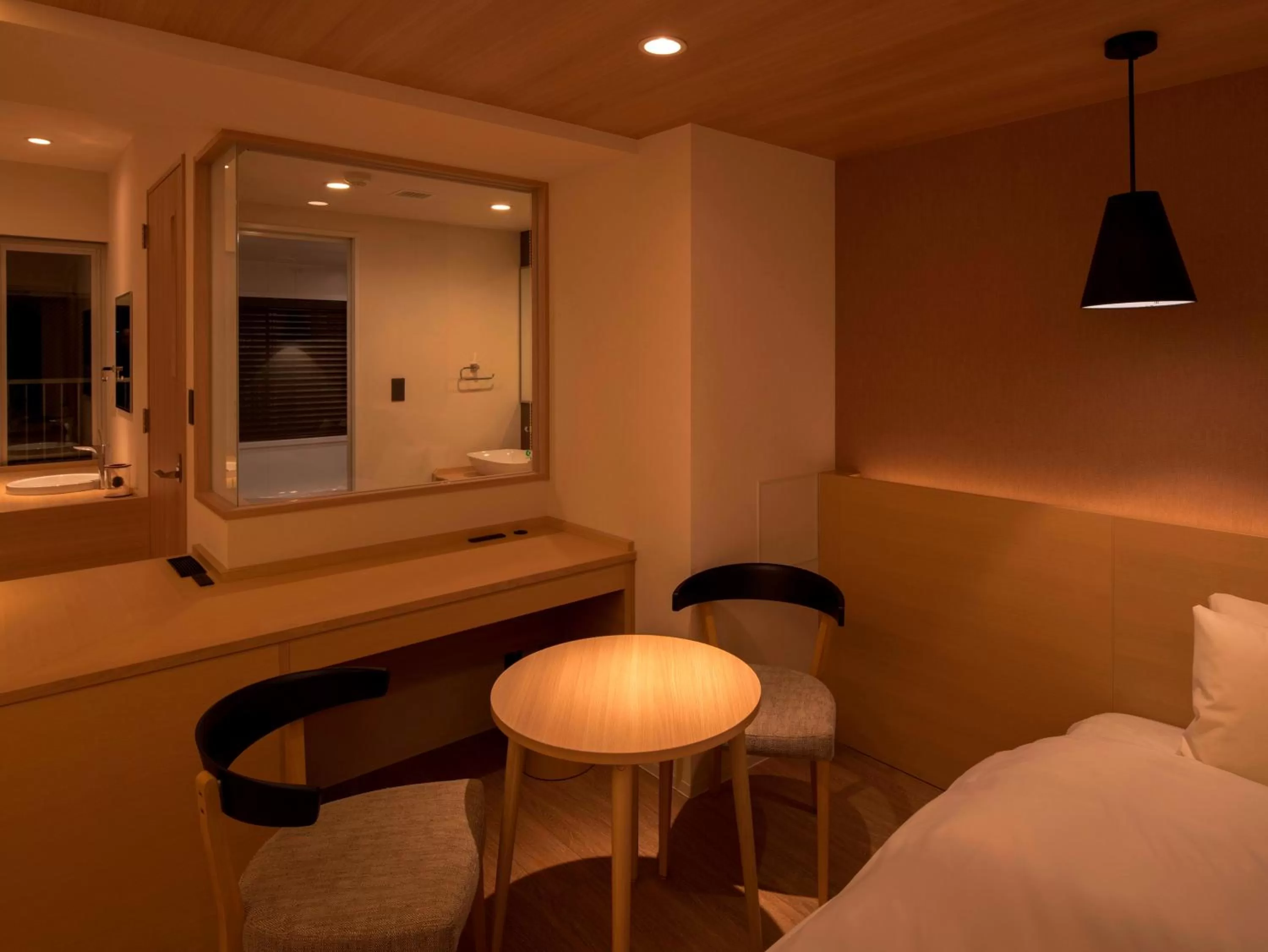 Photo of the whole room, Bed in UAN kanazawa