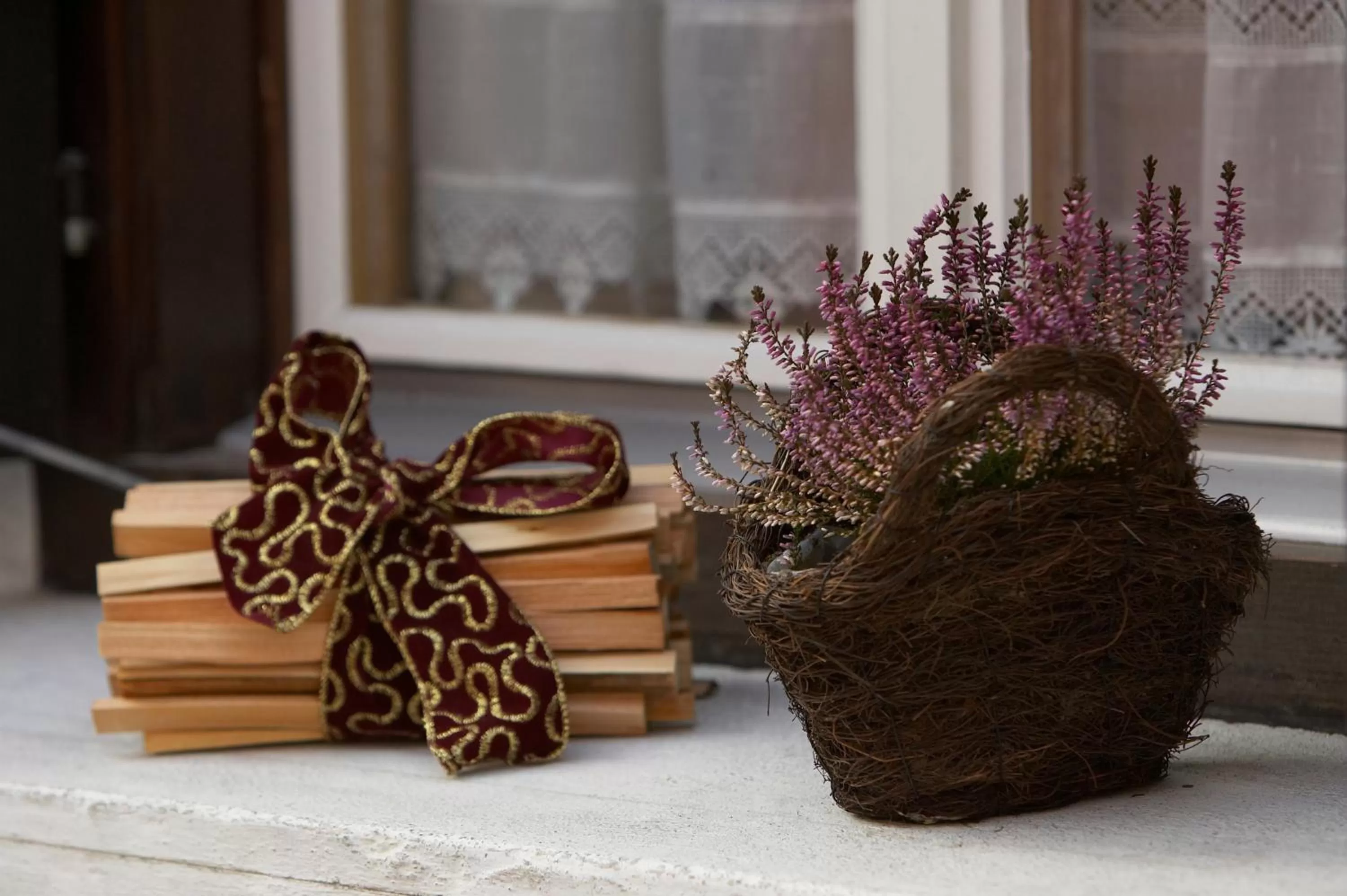 Decorative detail in Hotel Engiadina