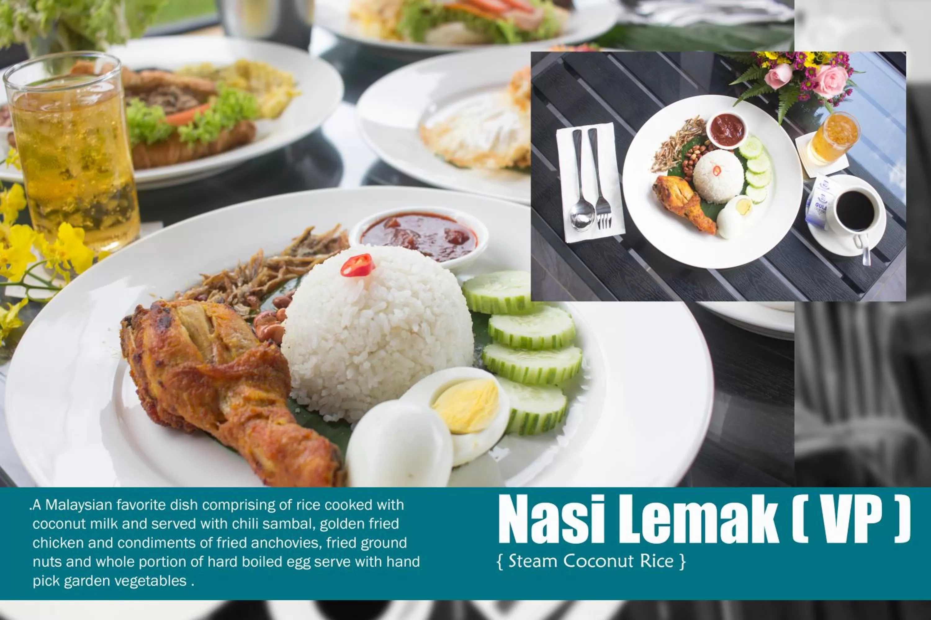 Food and drinks in VILLA PADDY