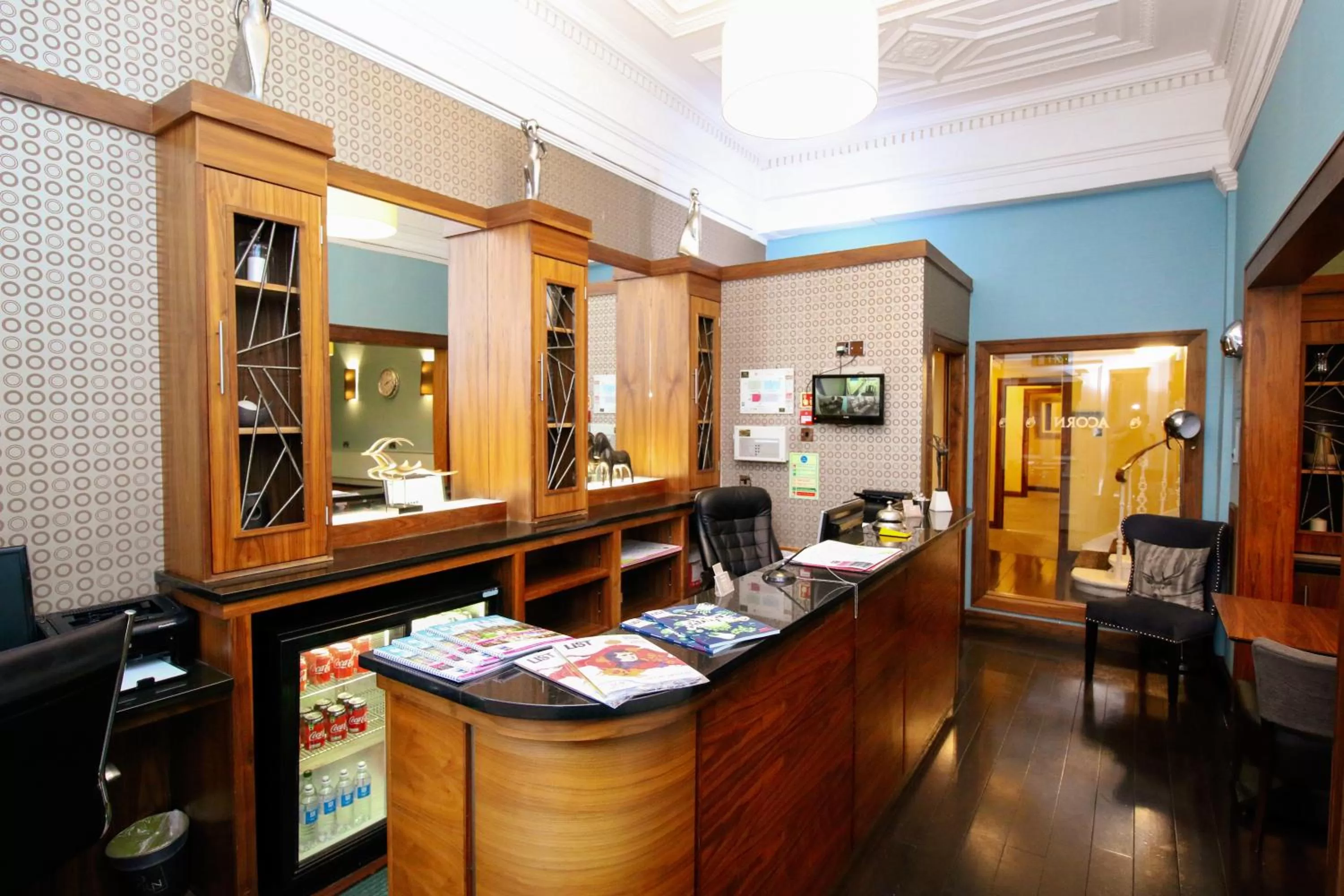 Lobby or reception in Acorn Hotel